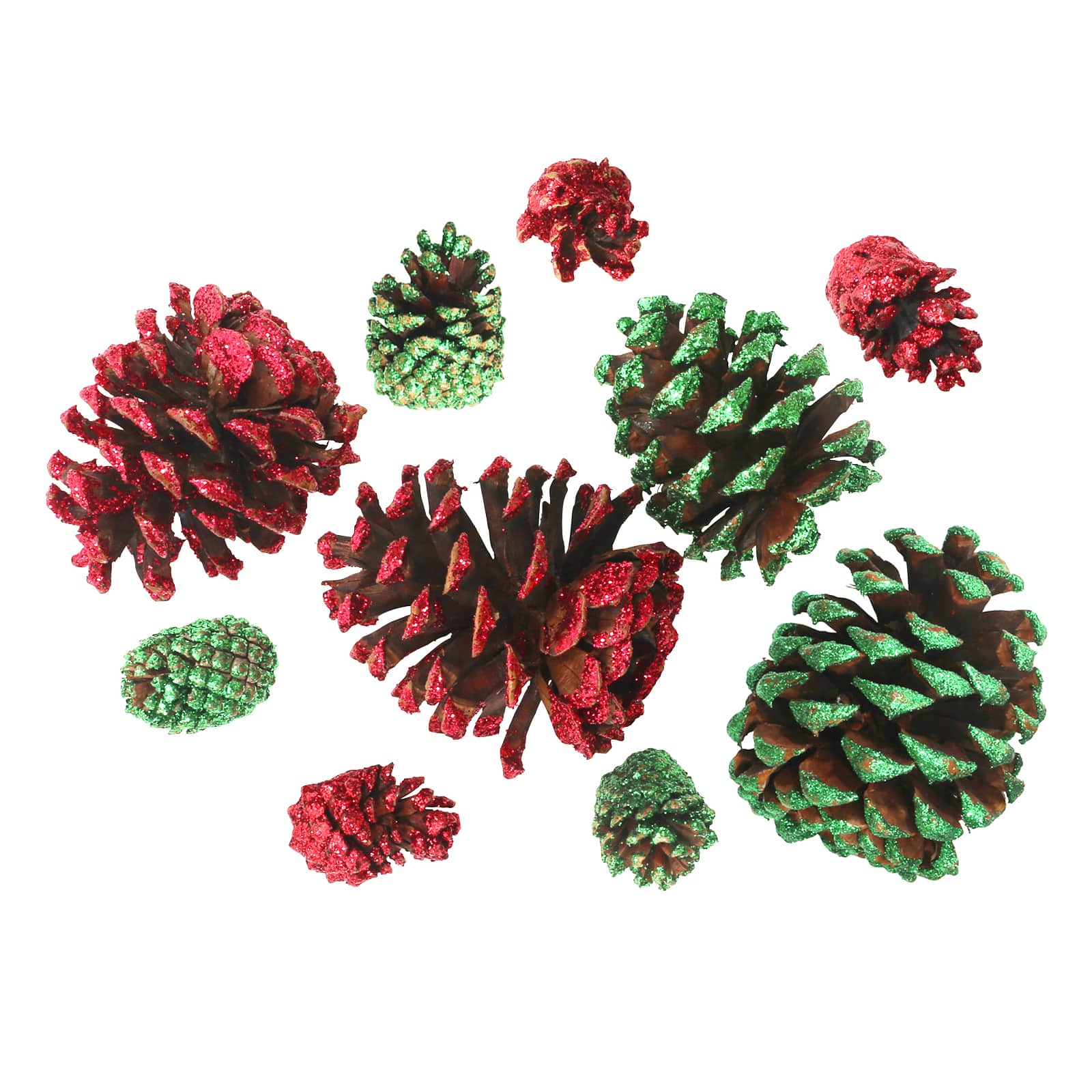 Red, Green &#x26; Gold Pinecones by Ashland&#xAE;