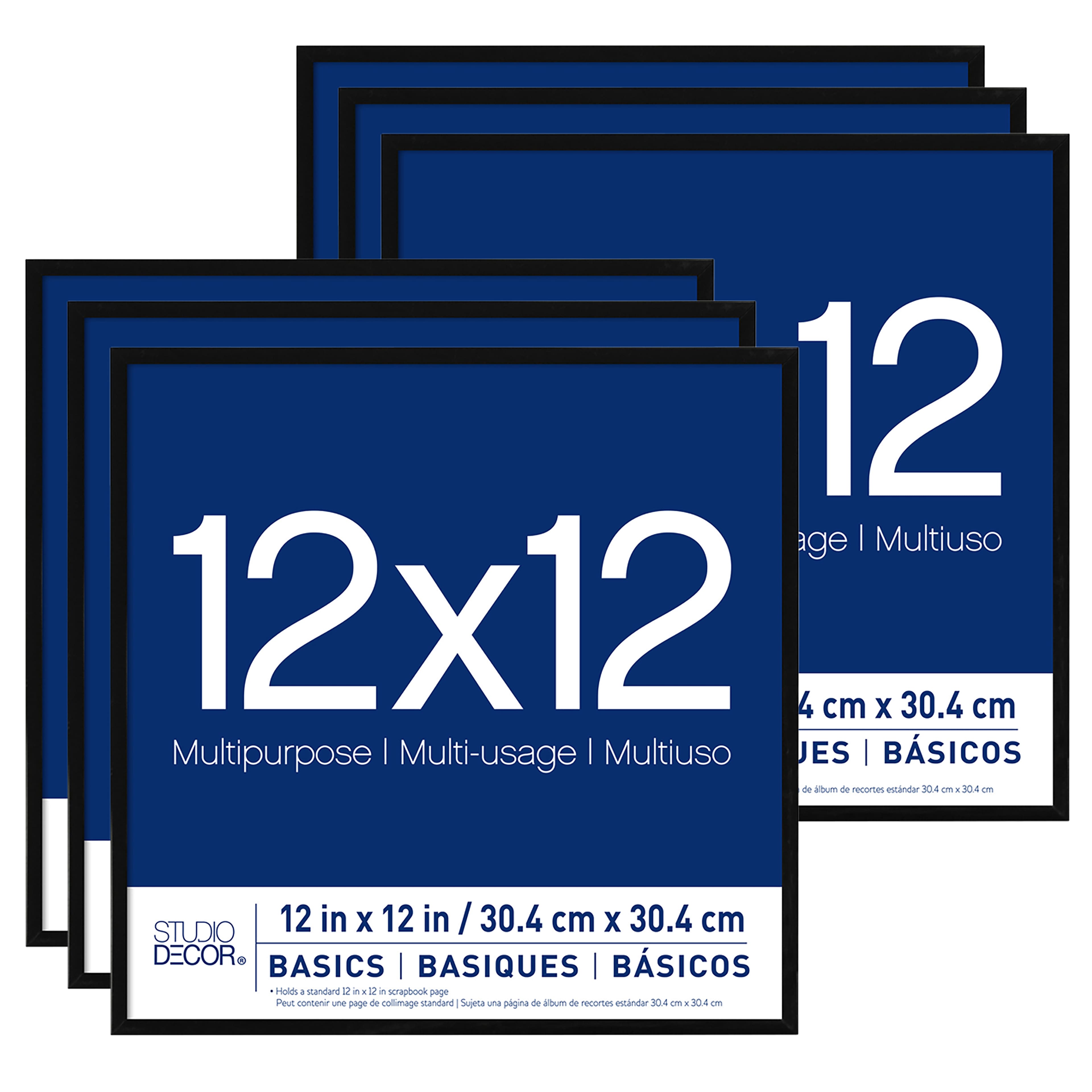 6 Pack: Black Multipurpose Frame, Basics by Studio Décor®