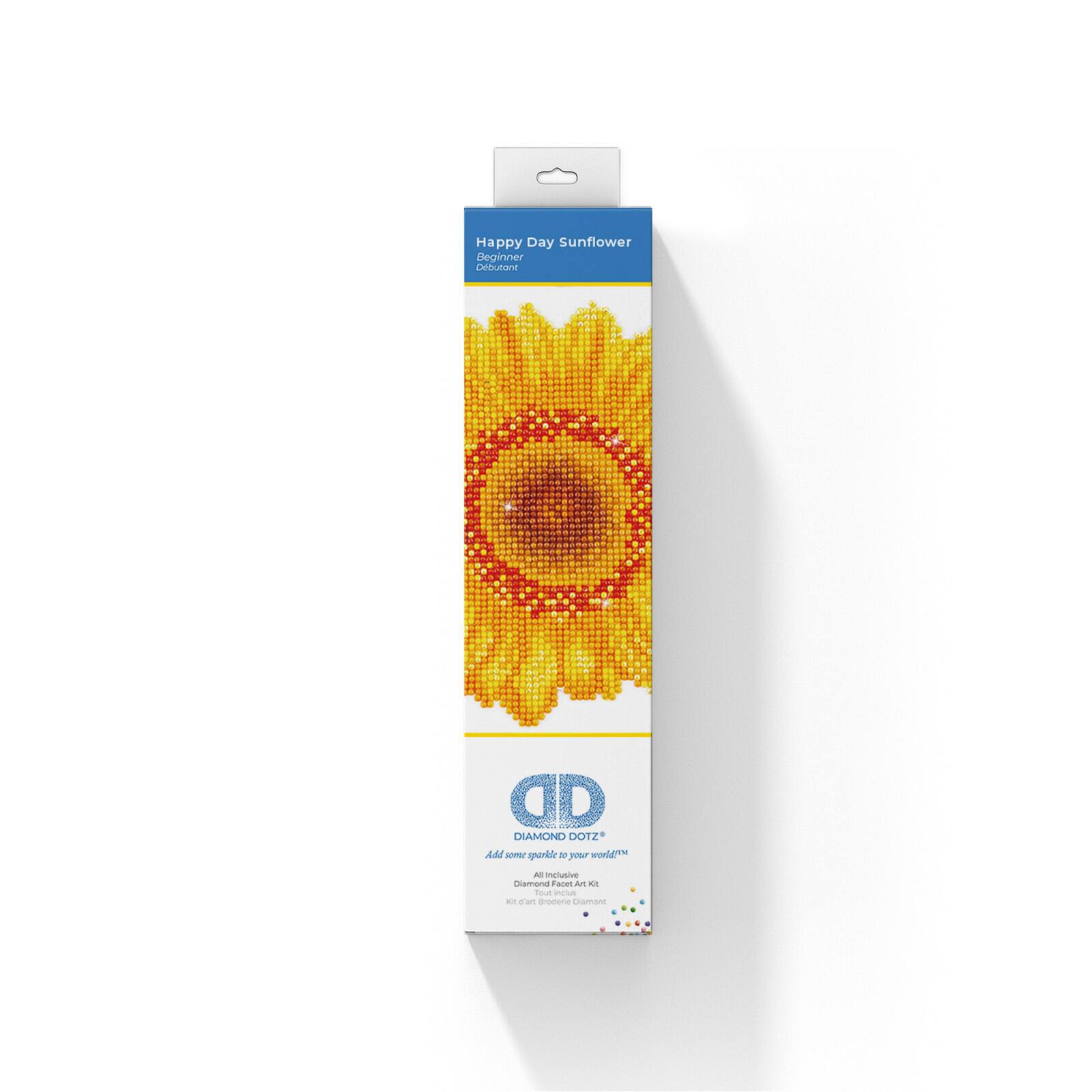 Diamond Dotz® Happy Day Sunflower Diamond Painting Kit