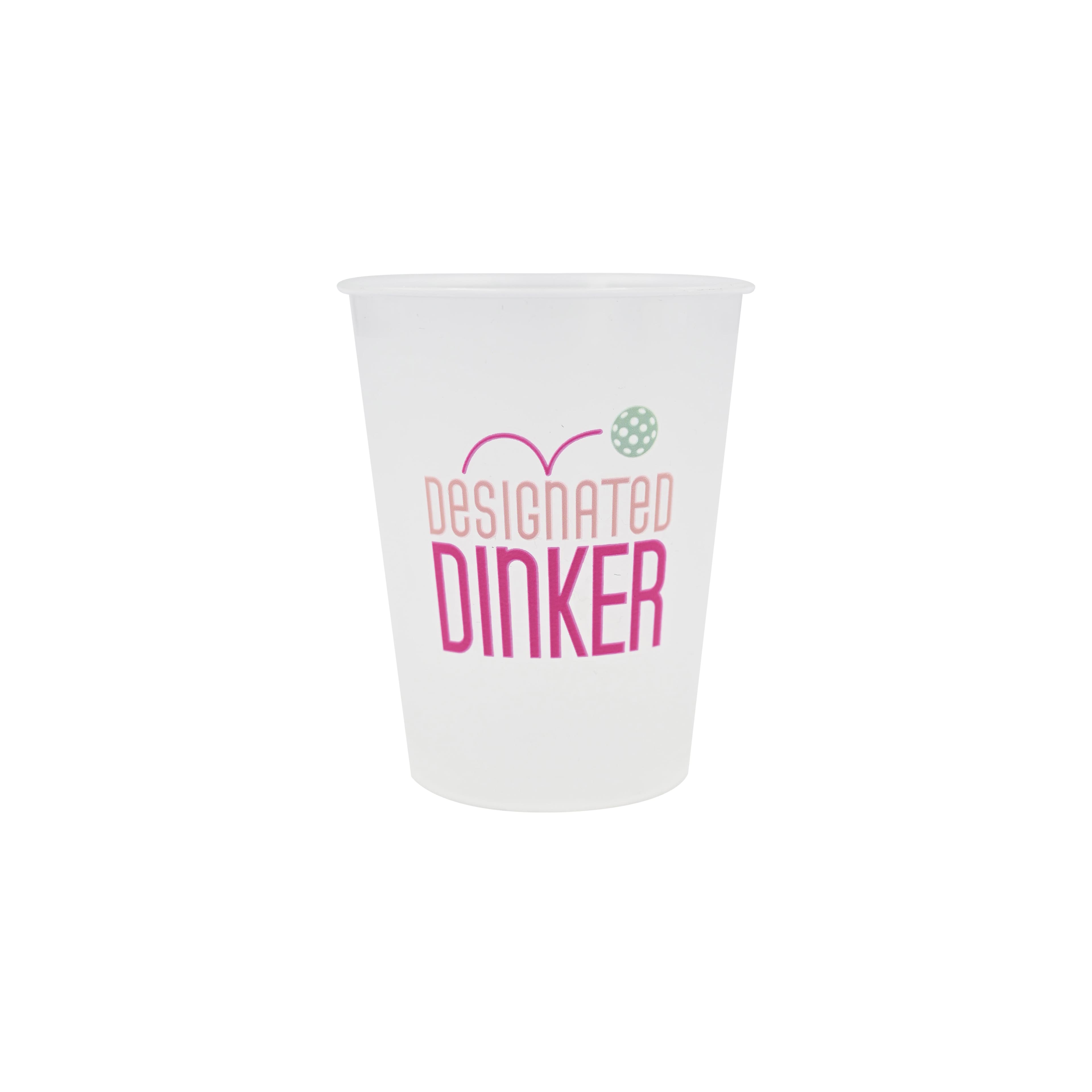Assorted 12oz. Pickleball Frosted Cups, 6pc. by Fab Finds