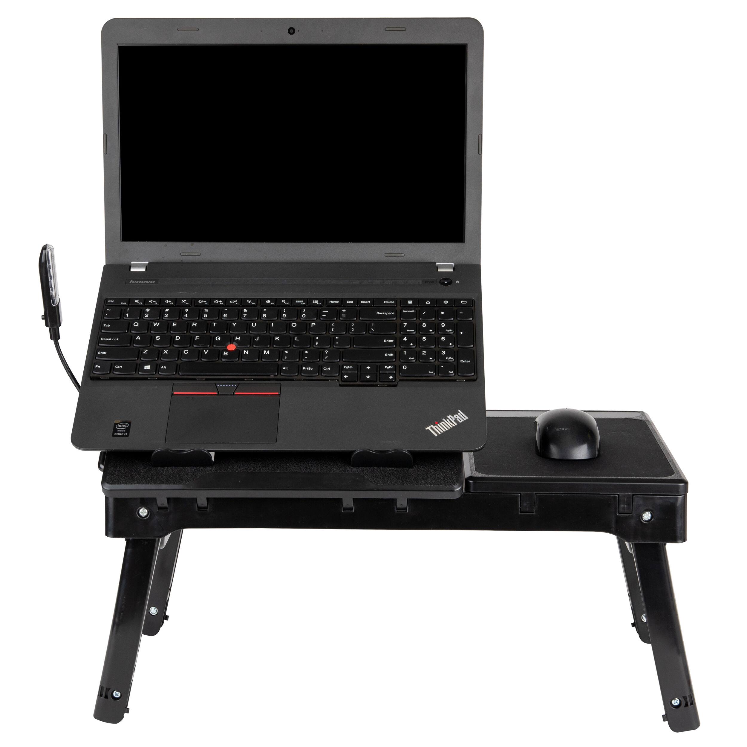 Mind Reader Cooling Laptop Desk with USB Hub, Fan & Mousepad