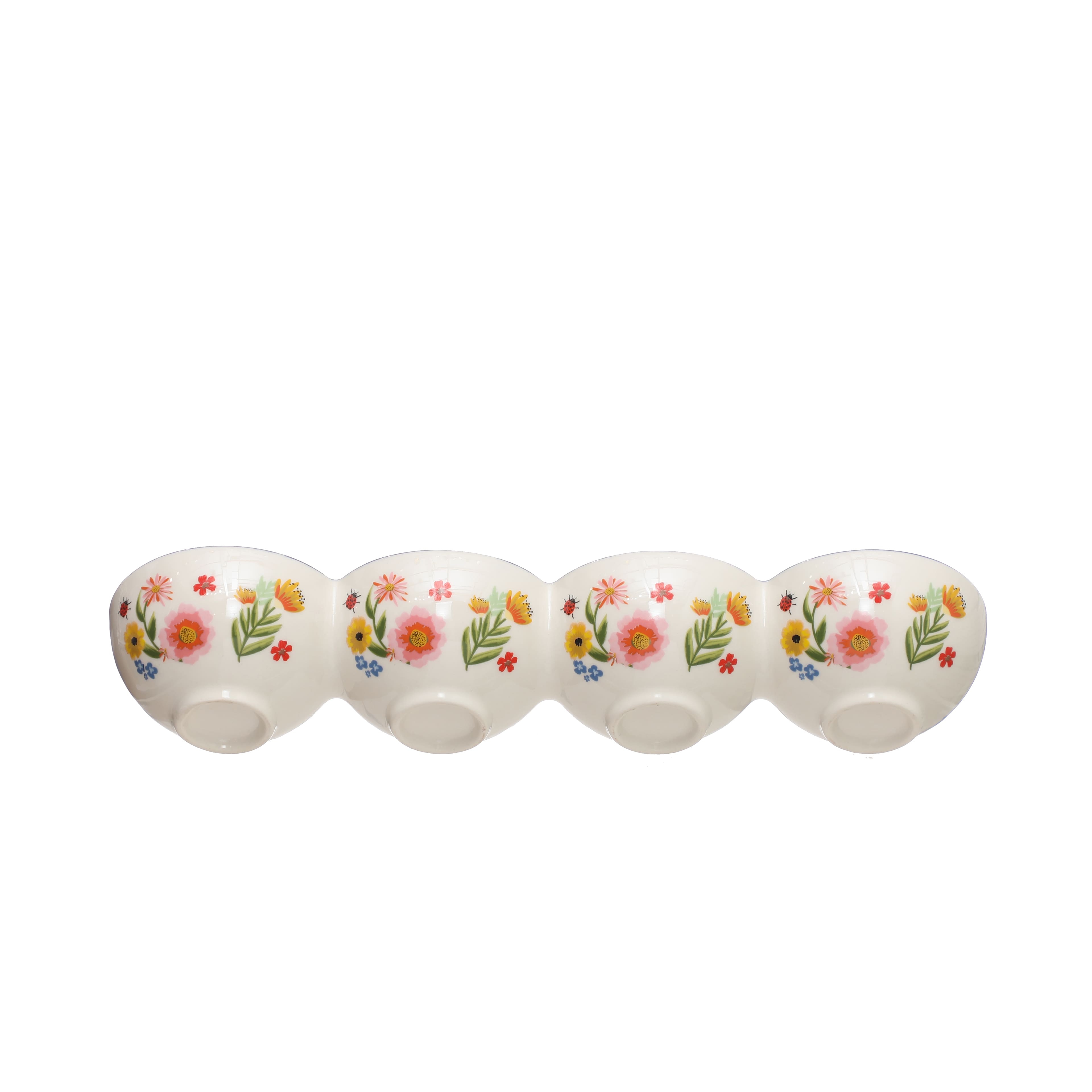 Floral Ceramic Dip Bowl by Ashland&#xAE;