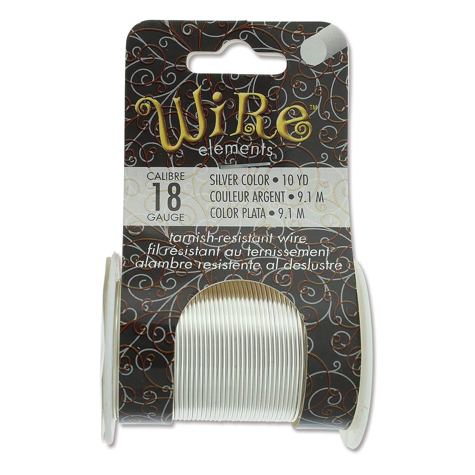 The Beadsmith&#xAE; Wire&#x2122; Elements 18 Gauge Tarnish-Resistant Wire