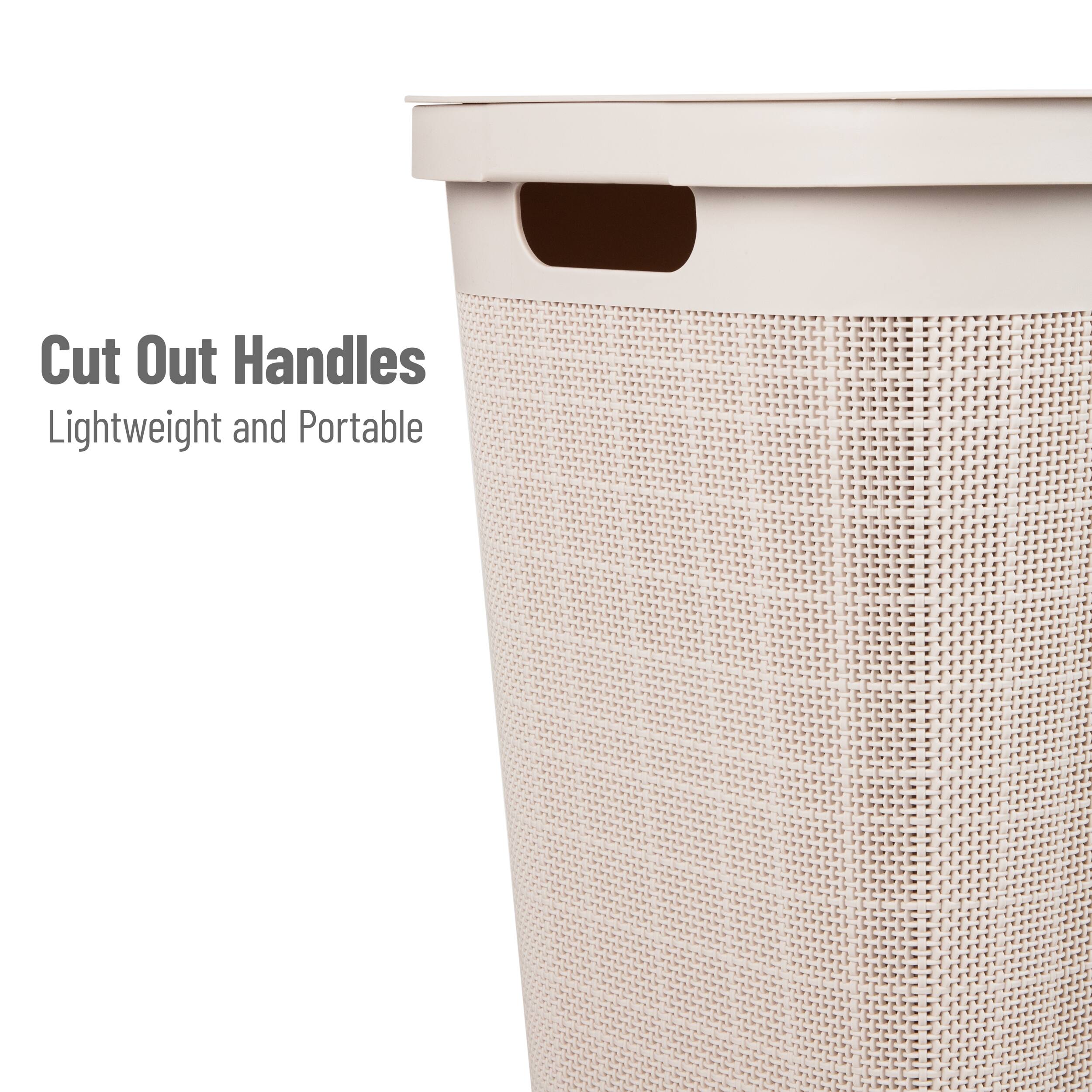 Mind Reader 18&#x22; x 24&#x22; Slim Laundry Hamper