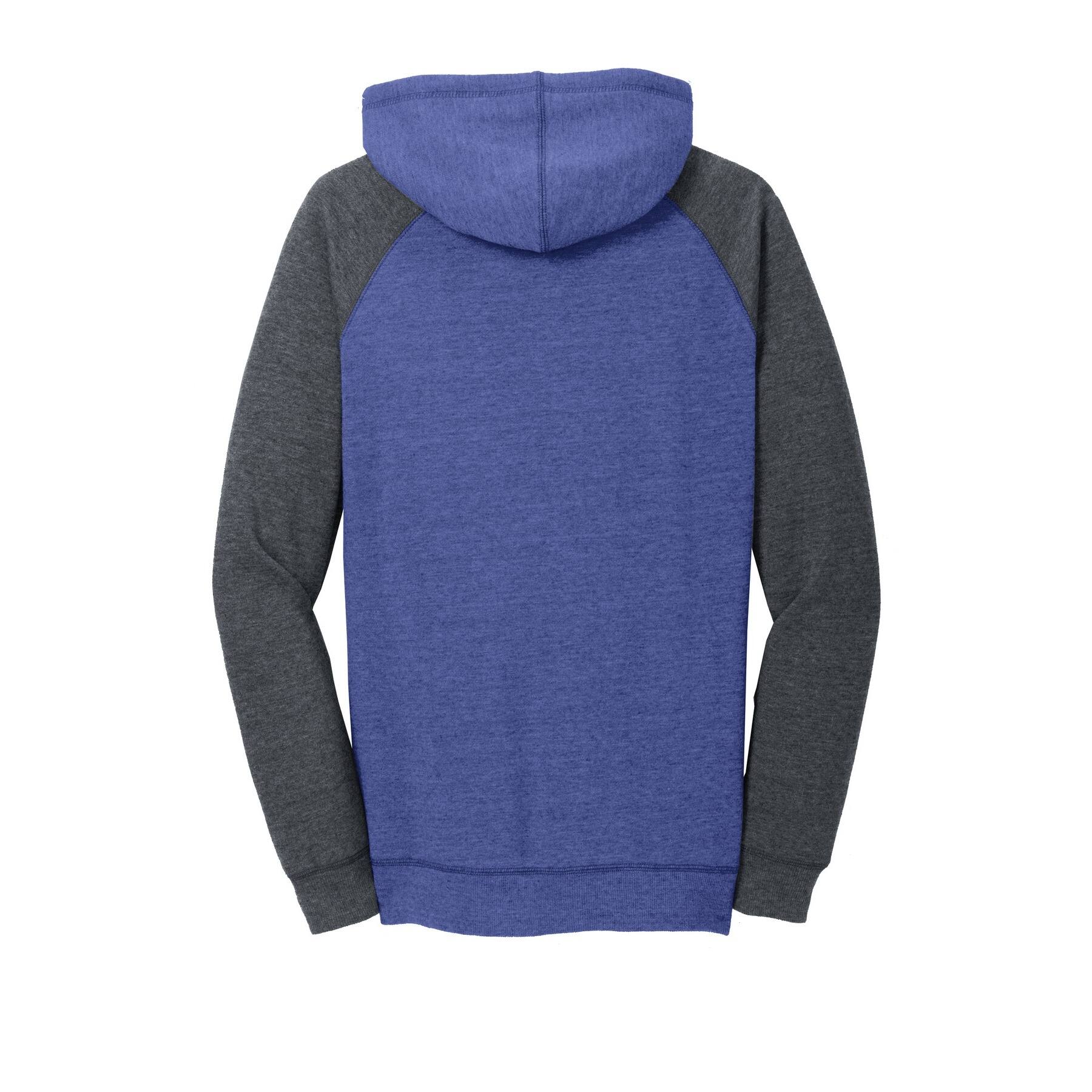 District® Women's Lightweight Fleece Raglan Hoodie