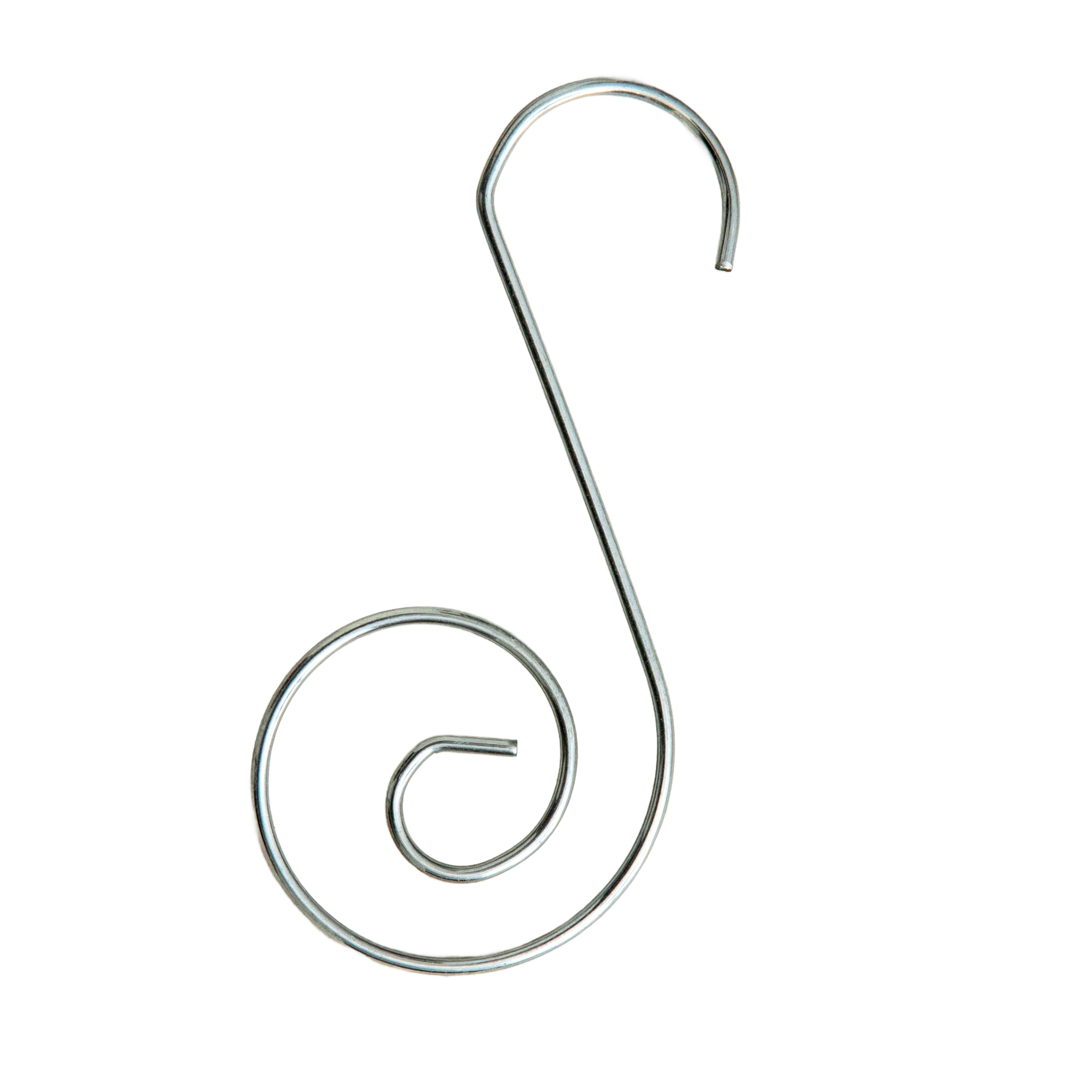 Silver Swirl Wire Ornament Hooks, 12ct. by Ashland&#xAE;