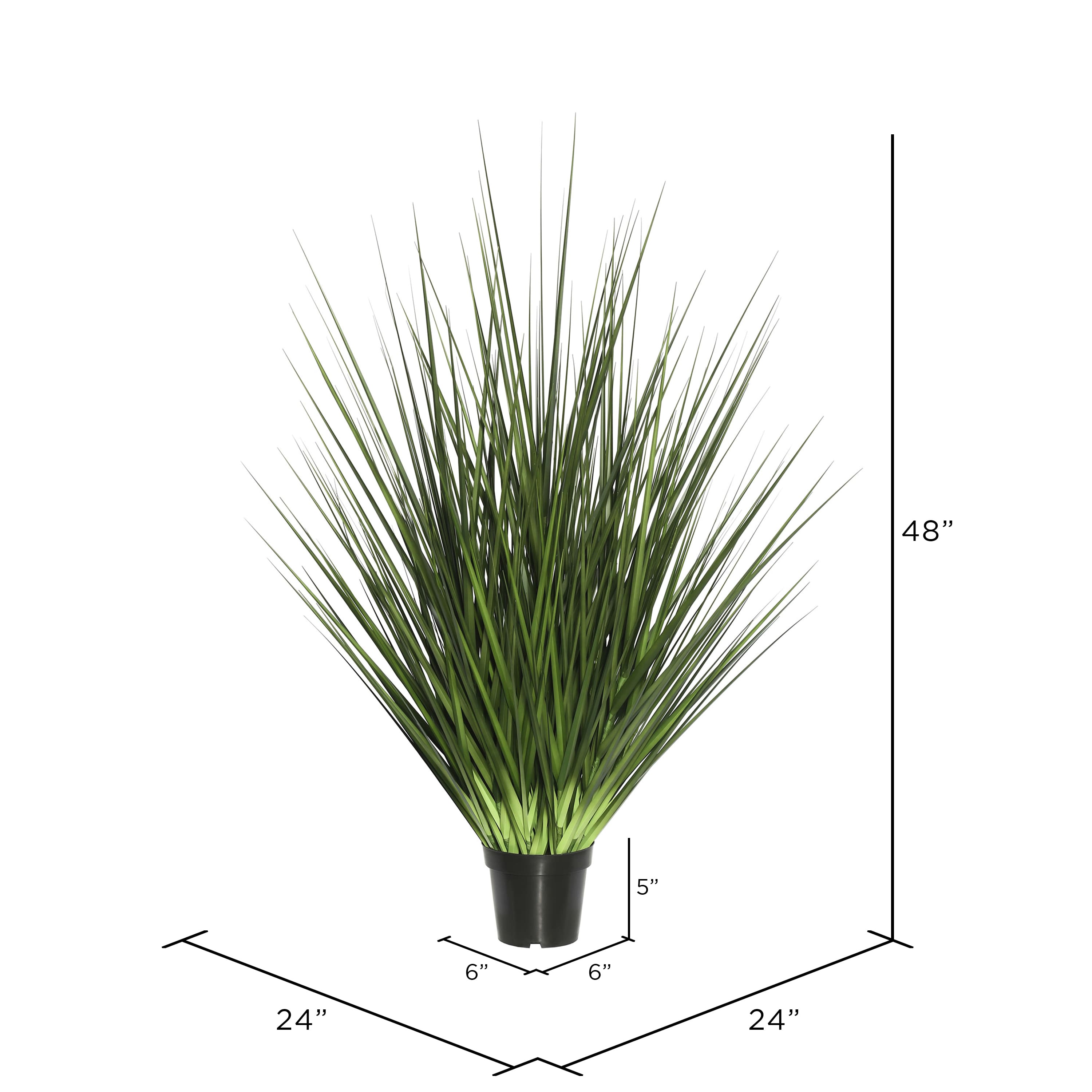 Artificial Potted Extra Full Green Grass