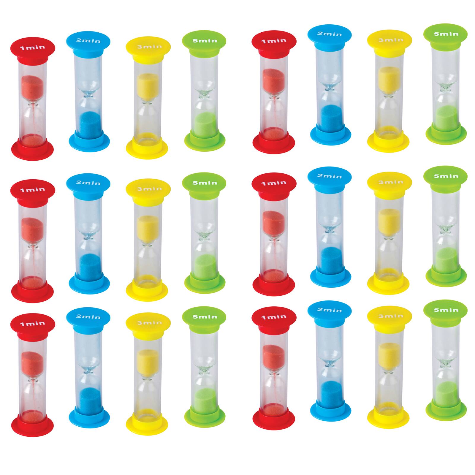 Teacher Created Resources Mini Sand Timers Combo, 6 packs of 4 | Michaels