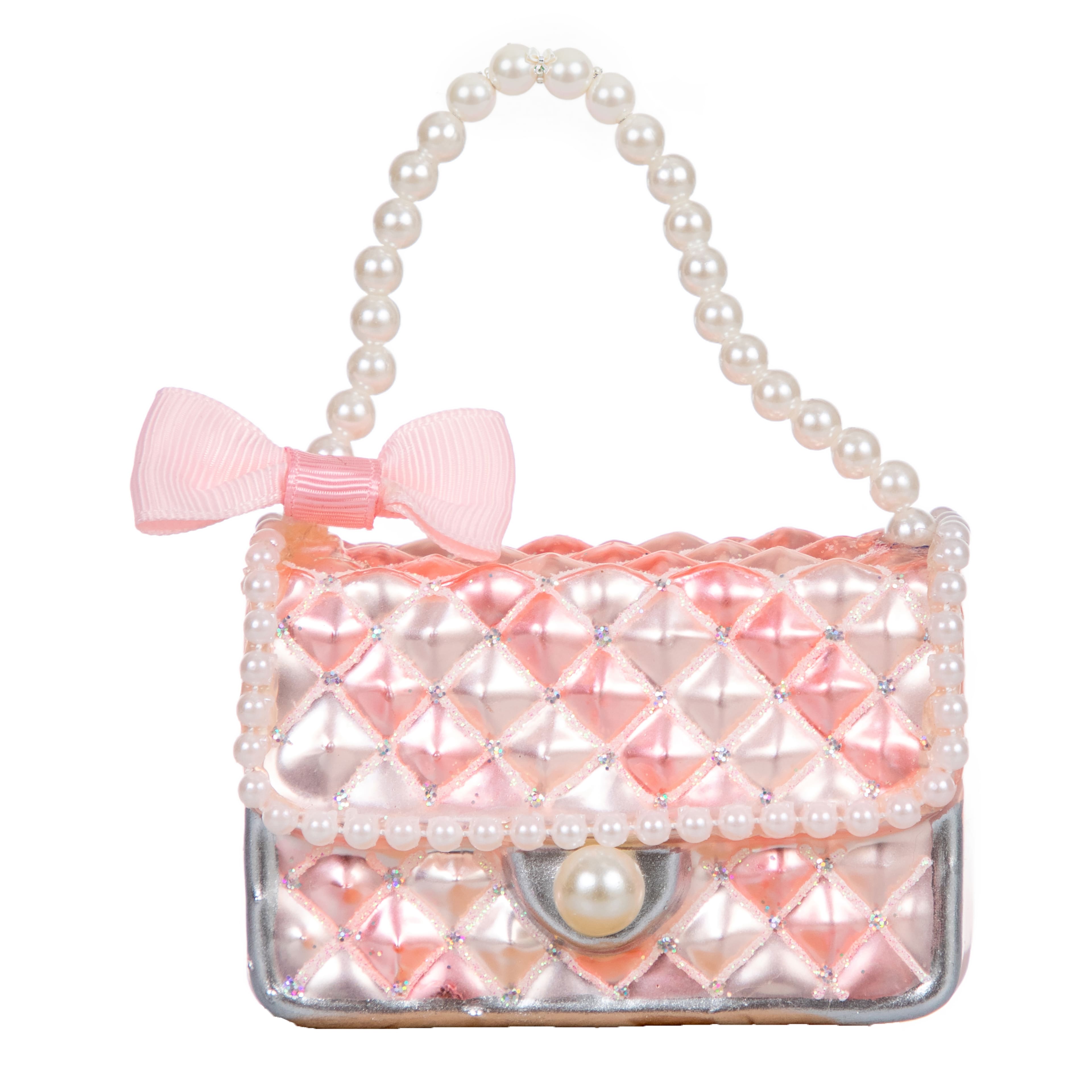 3.5&#x22; Pink Handbag Glass Ornament by Ashland&#xAE;