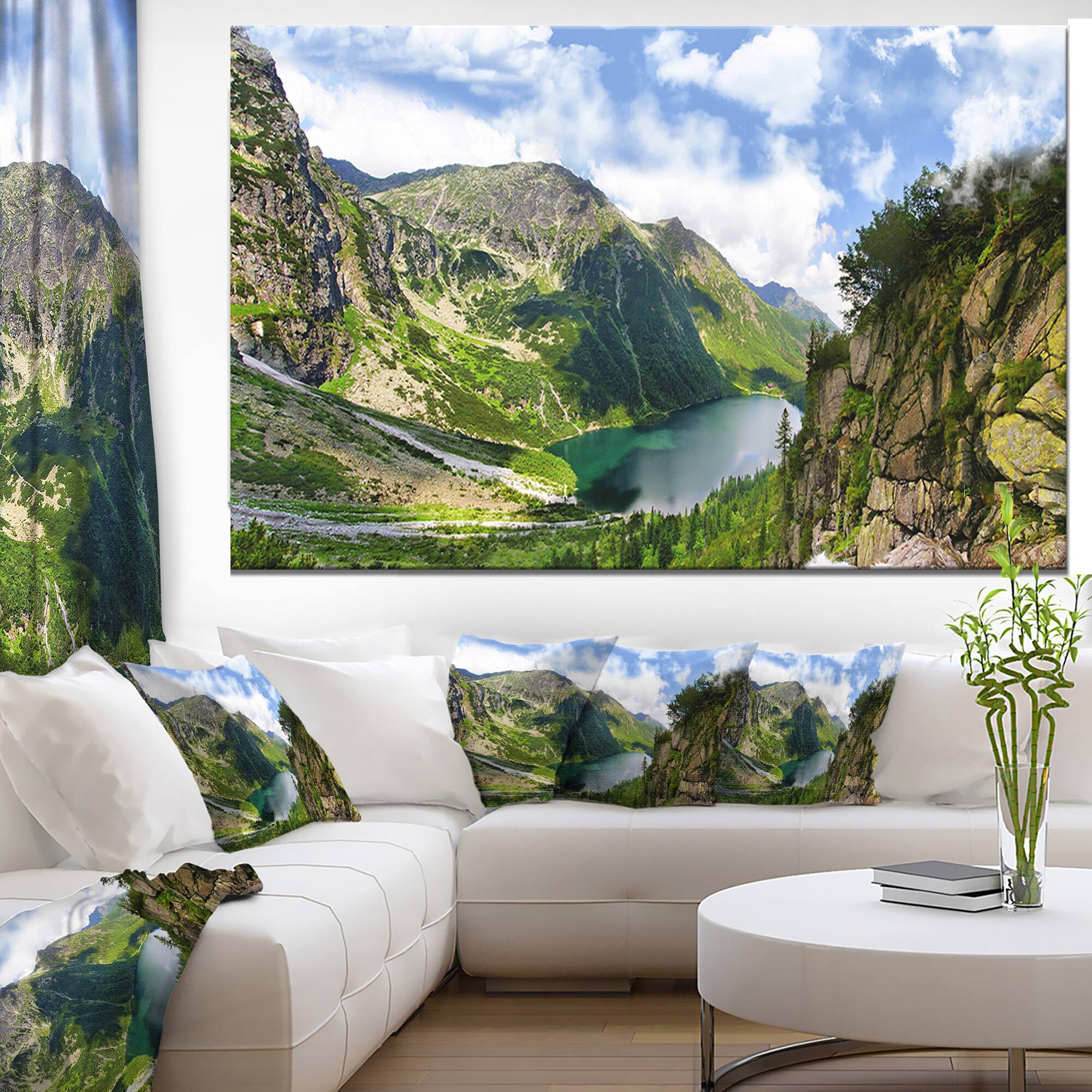 Designart - Incredible View of Tatra Mountains - Landscape Canvas Art Print