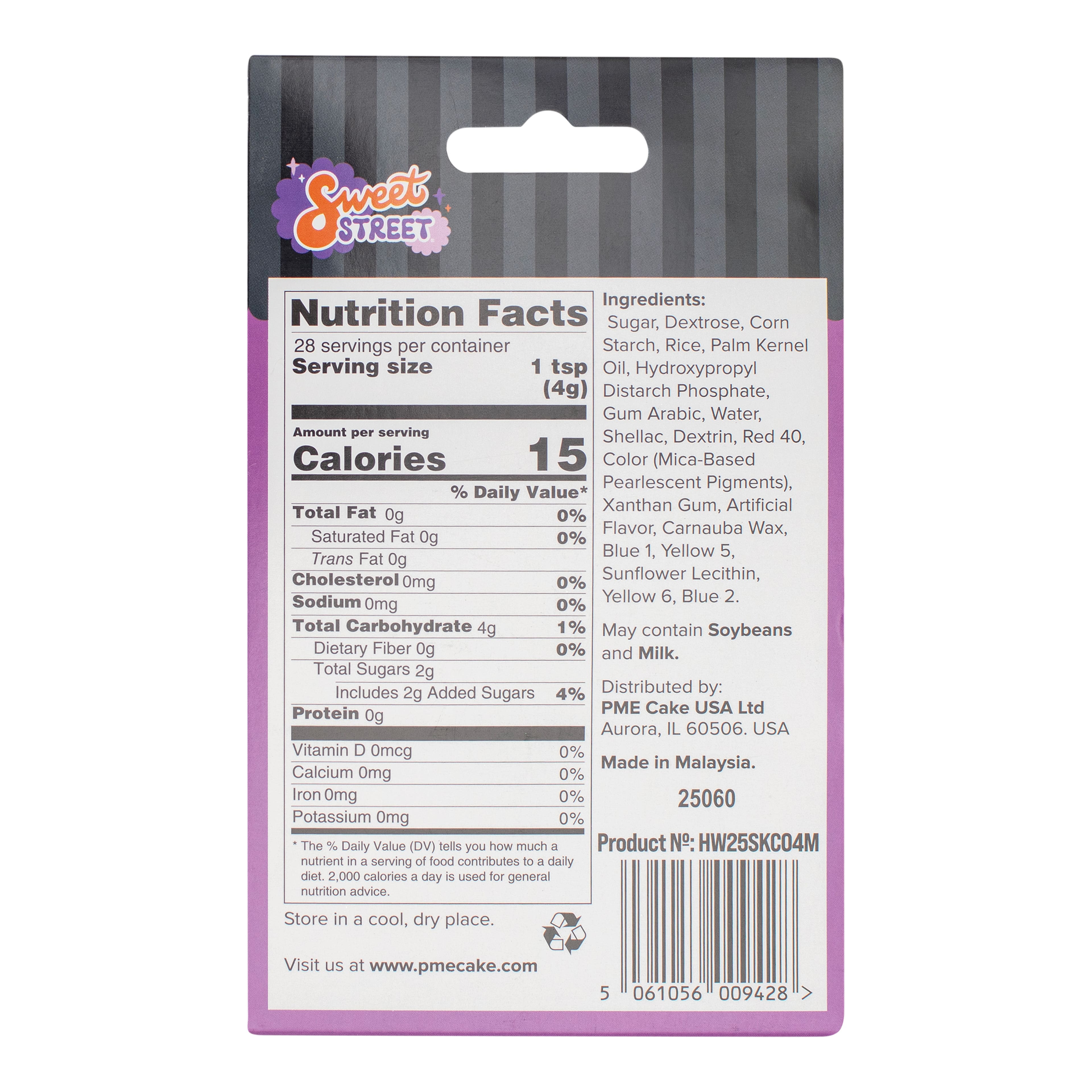 PME Cake Sweet Street® Sparkling Spooktacular Sprinkle Mix