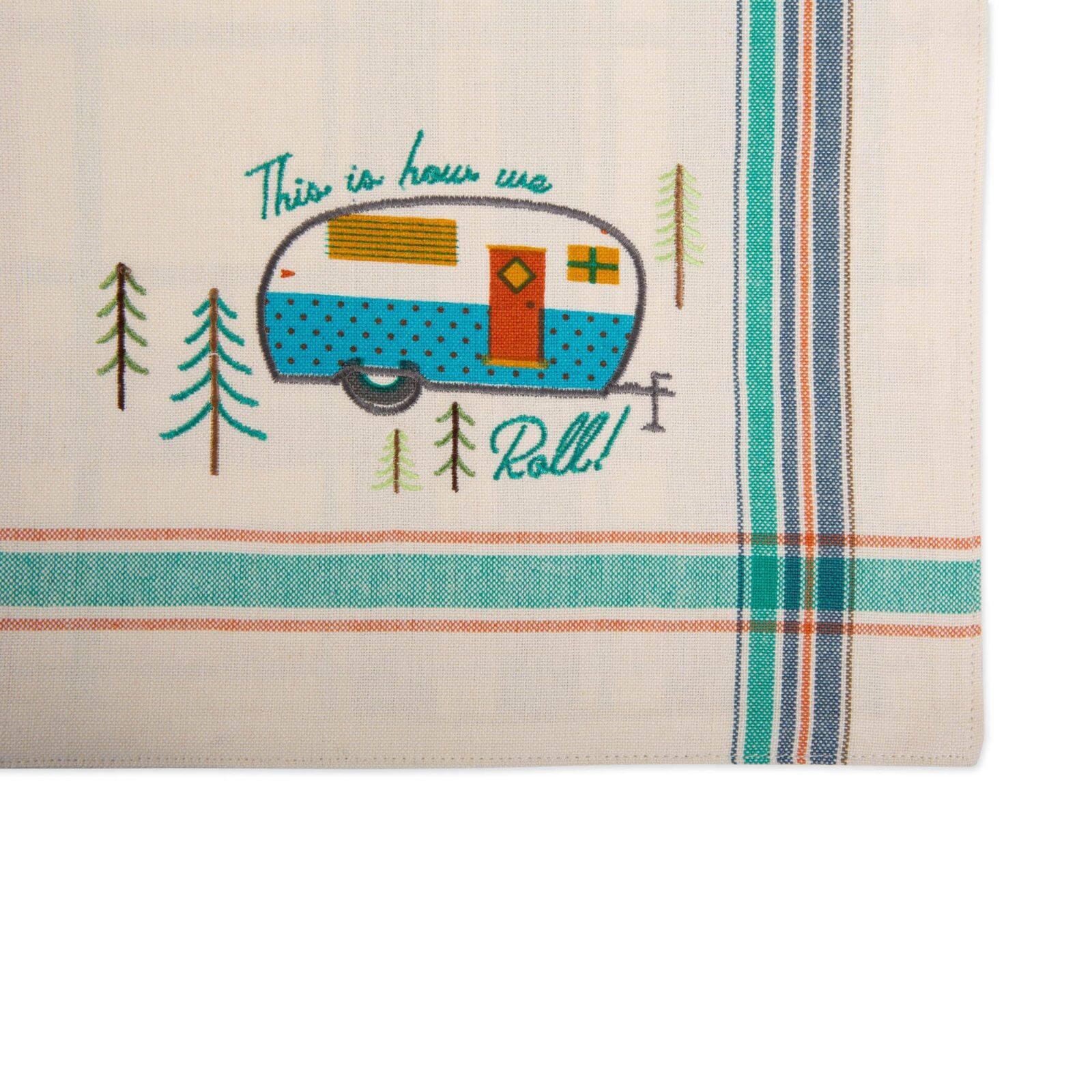 DII&#xAE; Camper Embellished Placemat Set, 4ct.