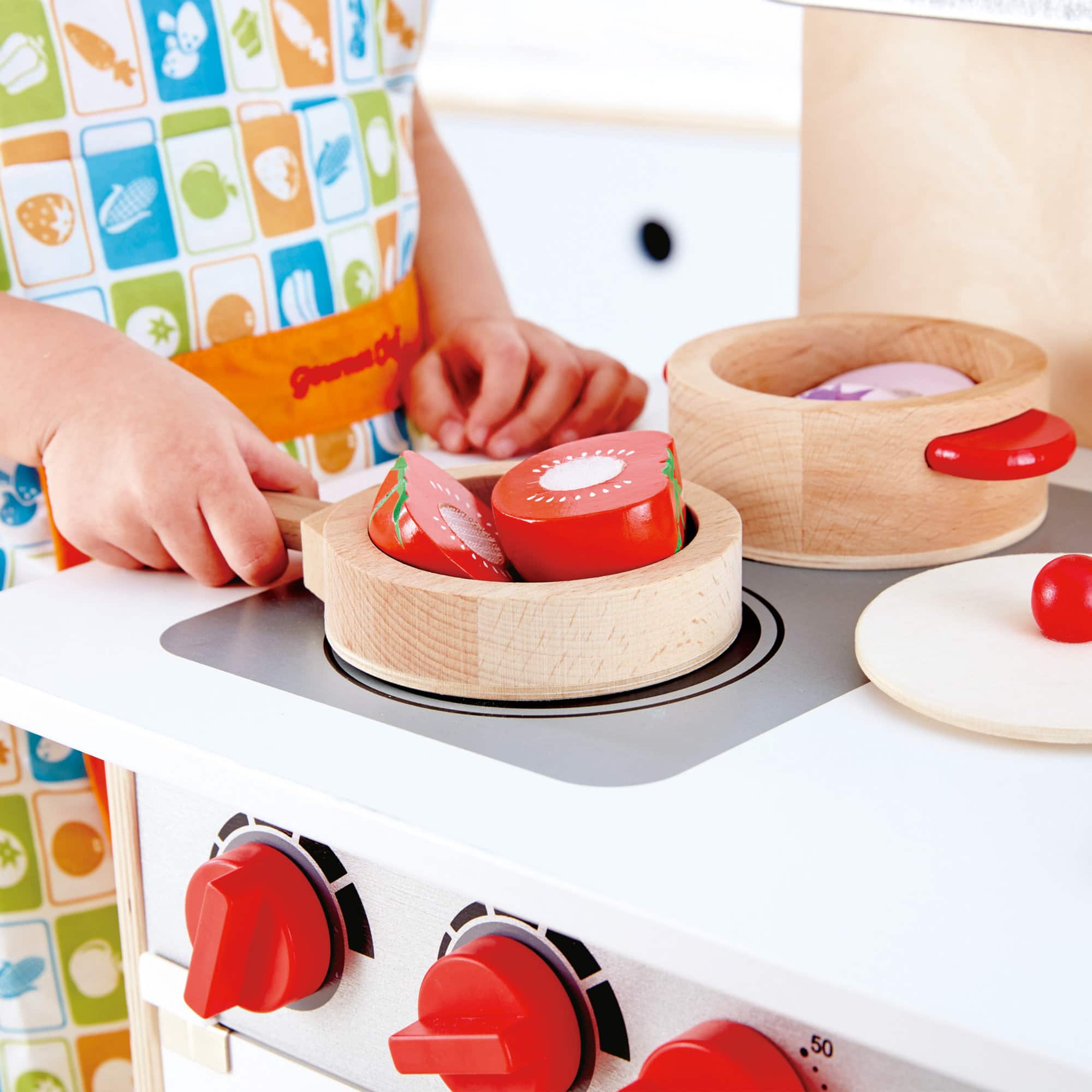 Hape Cook &#x26; Serve Kitchen Playset