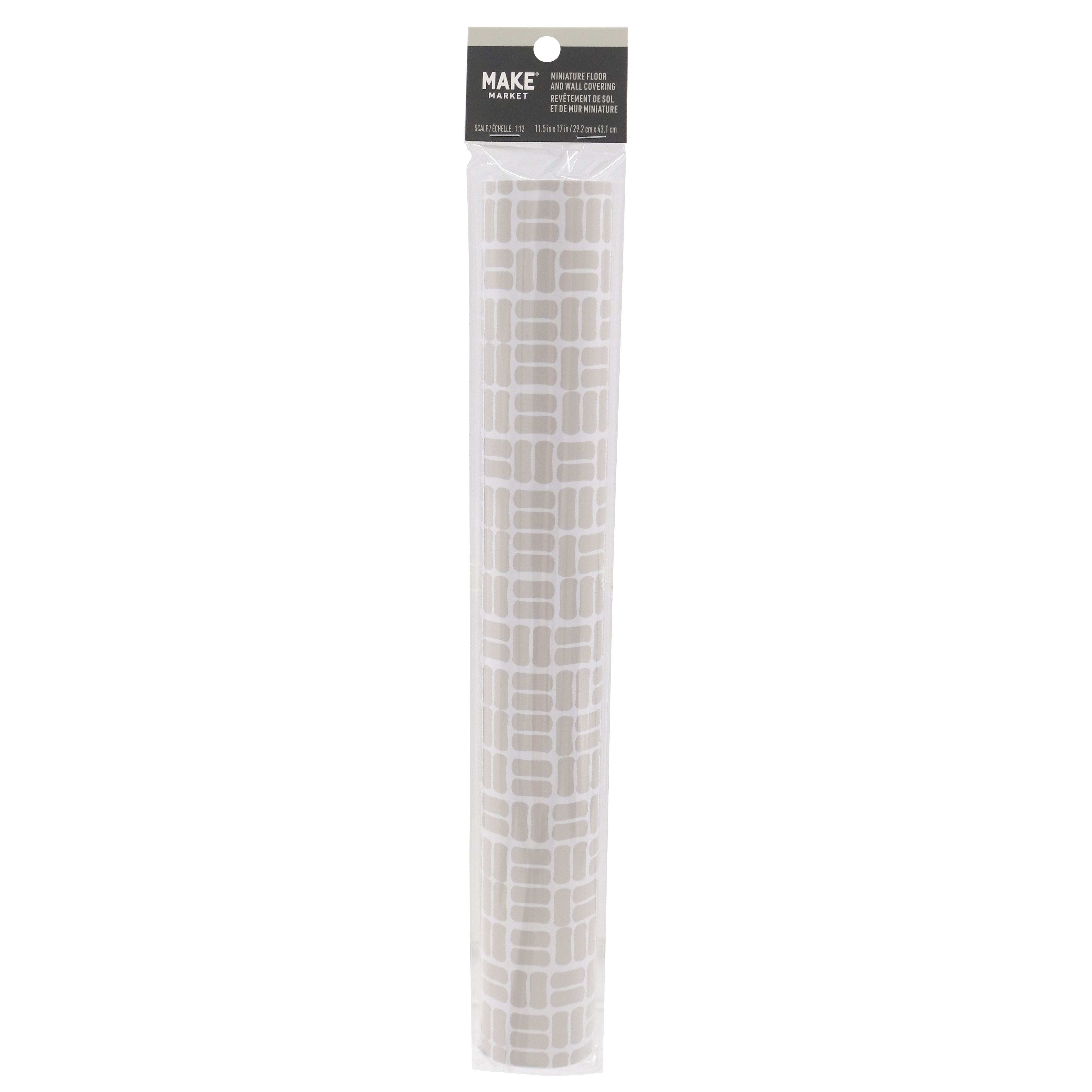 Miniature Tan Abstract Floor &#x26; Wall Covering by Make Market&#xAE;