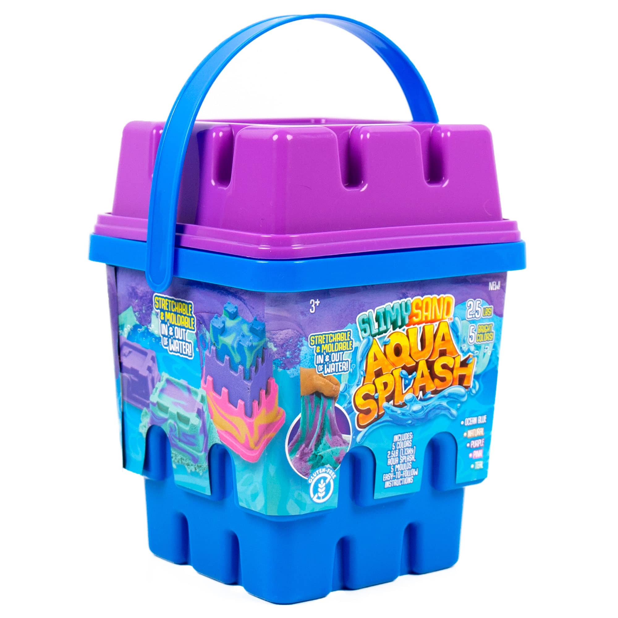 SlimySand Aqua Splash Bucket Playset