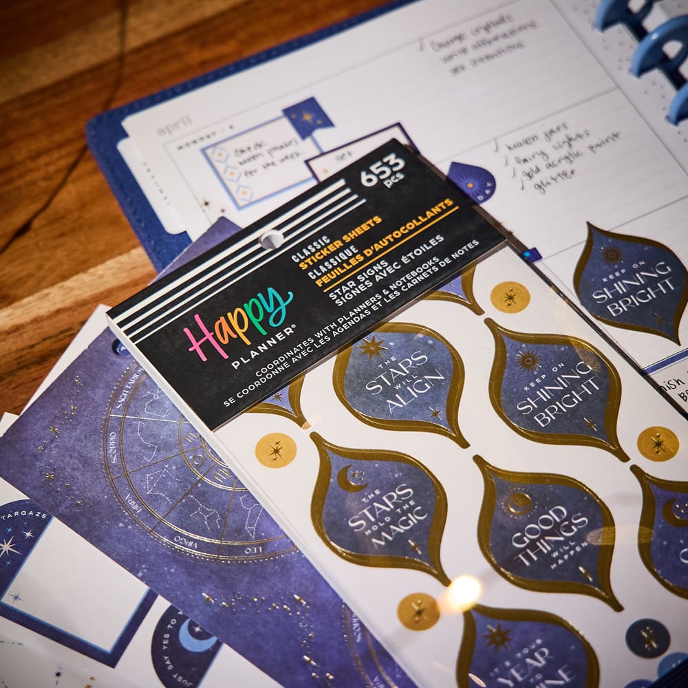 The Classic Happy Planner&#xAE; Star Signs Sticker Book
