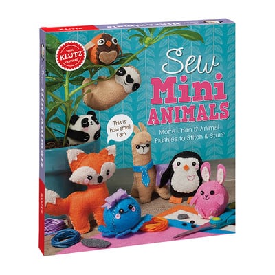 Klutz® Sew Mini Animals Kit | Craft Kits | Michaels