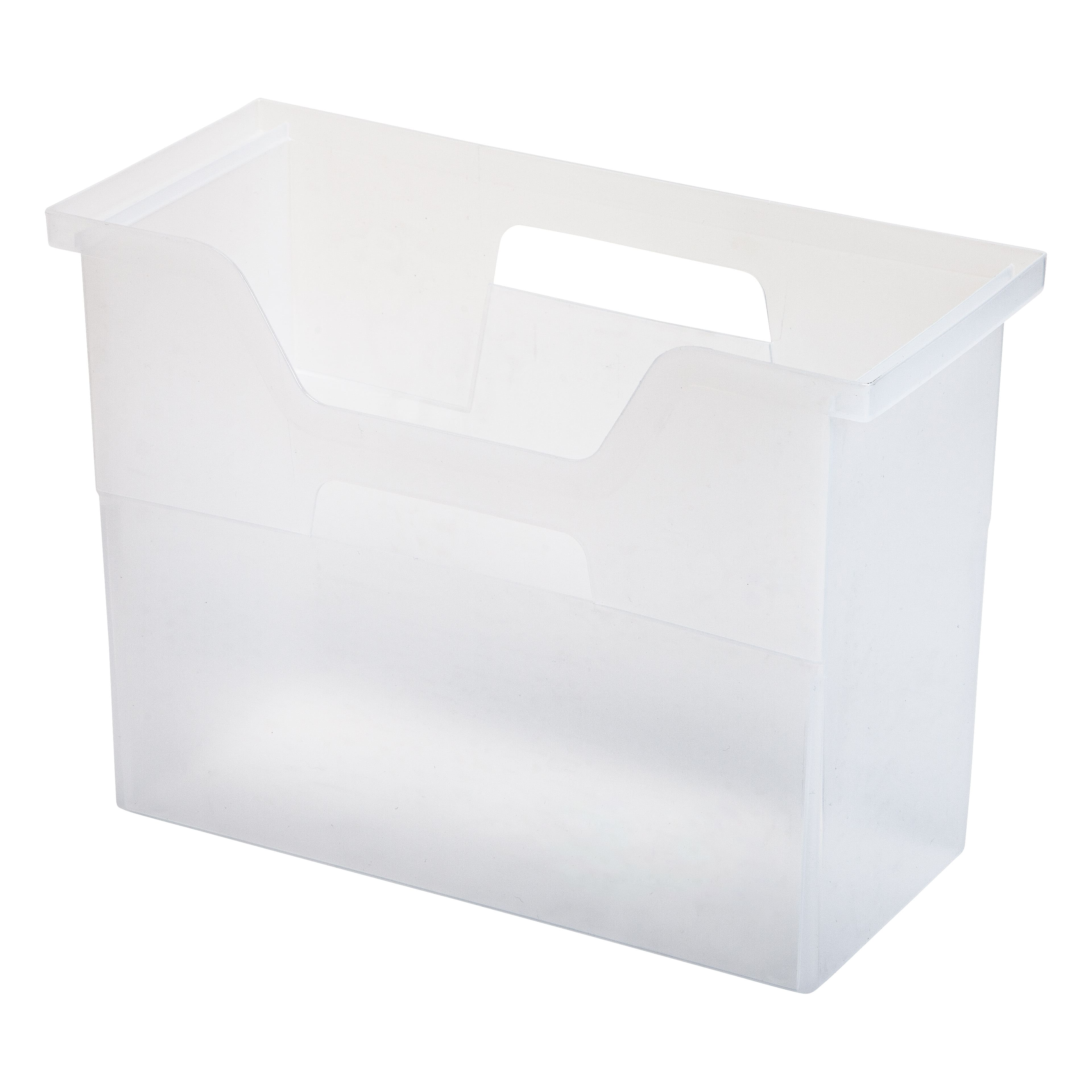 IRIS® Medium Open Top Plastic File Box | Michaels