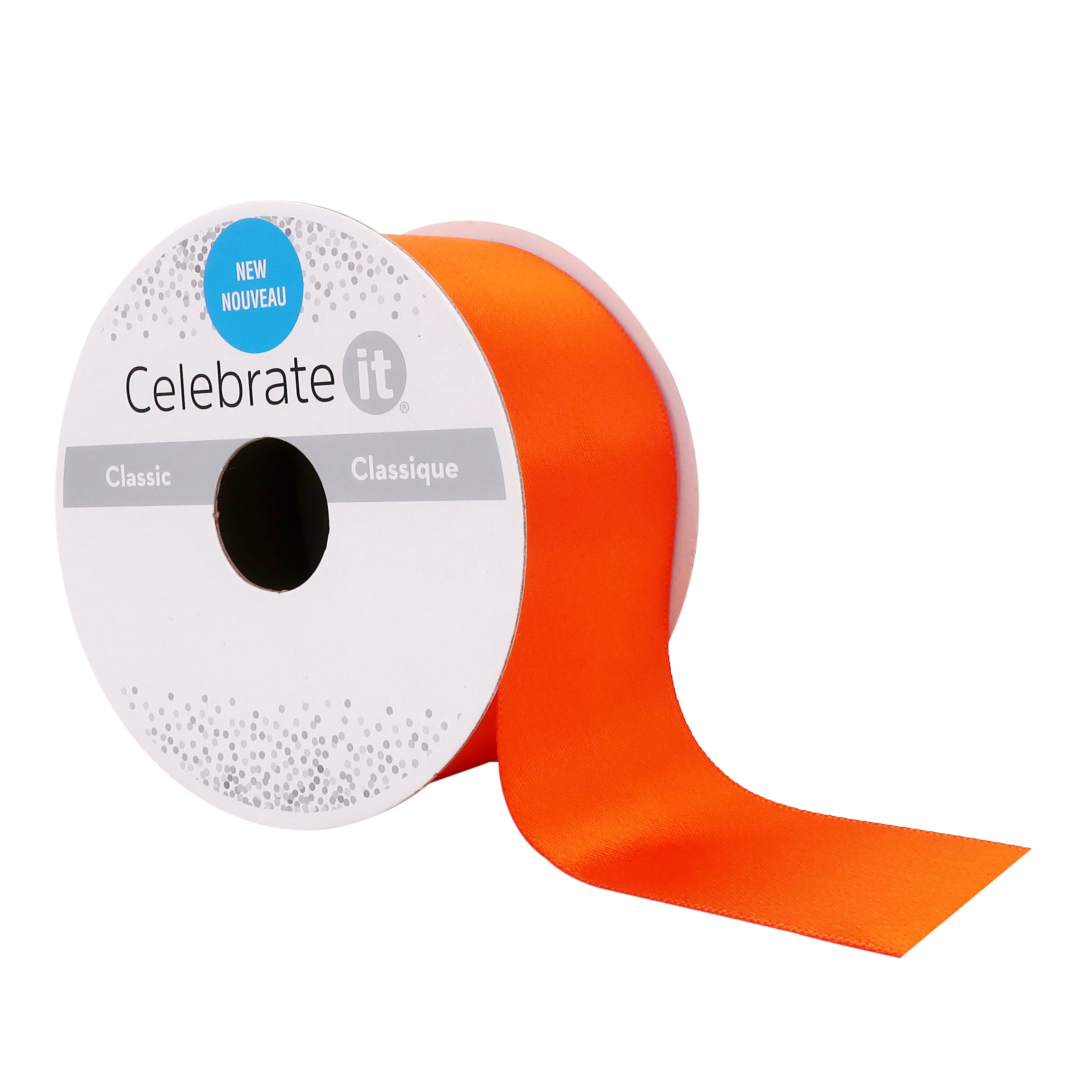 1.5&#x22; x 3yd. Satin Wired Ribbon by Celebrate It&#x2122;