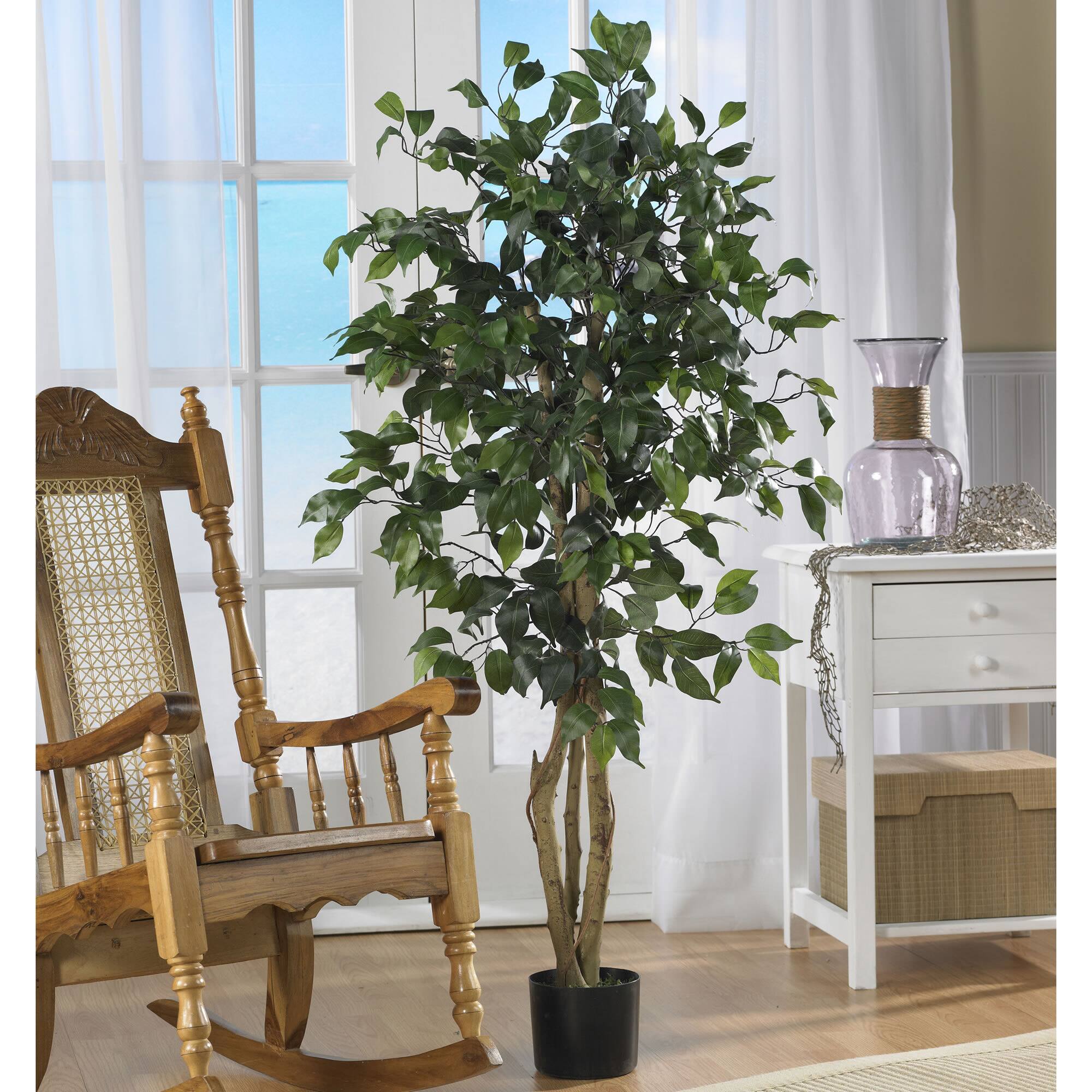 4ft. Potted Ficus Tree Artificial Trees Michaels
