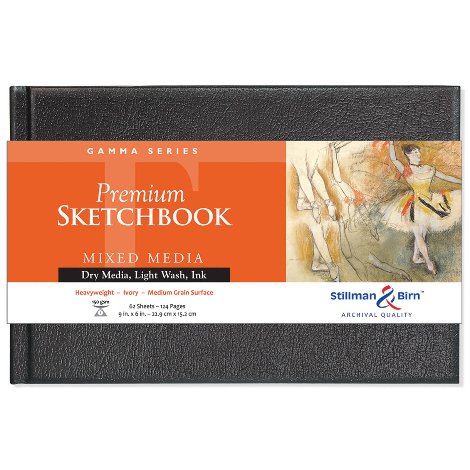 Stillman & Birn™ Gamma Series Premium Hardcover Mixed Media Sketchbook