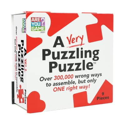A Very Puzzling Puzzle By Areyougame. com | 4.75" x 4.625" x 2" | Michaels®
