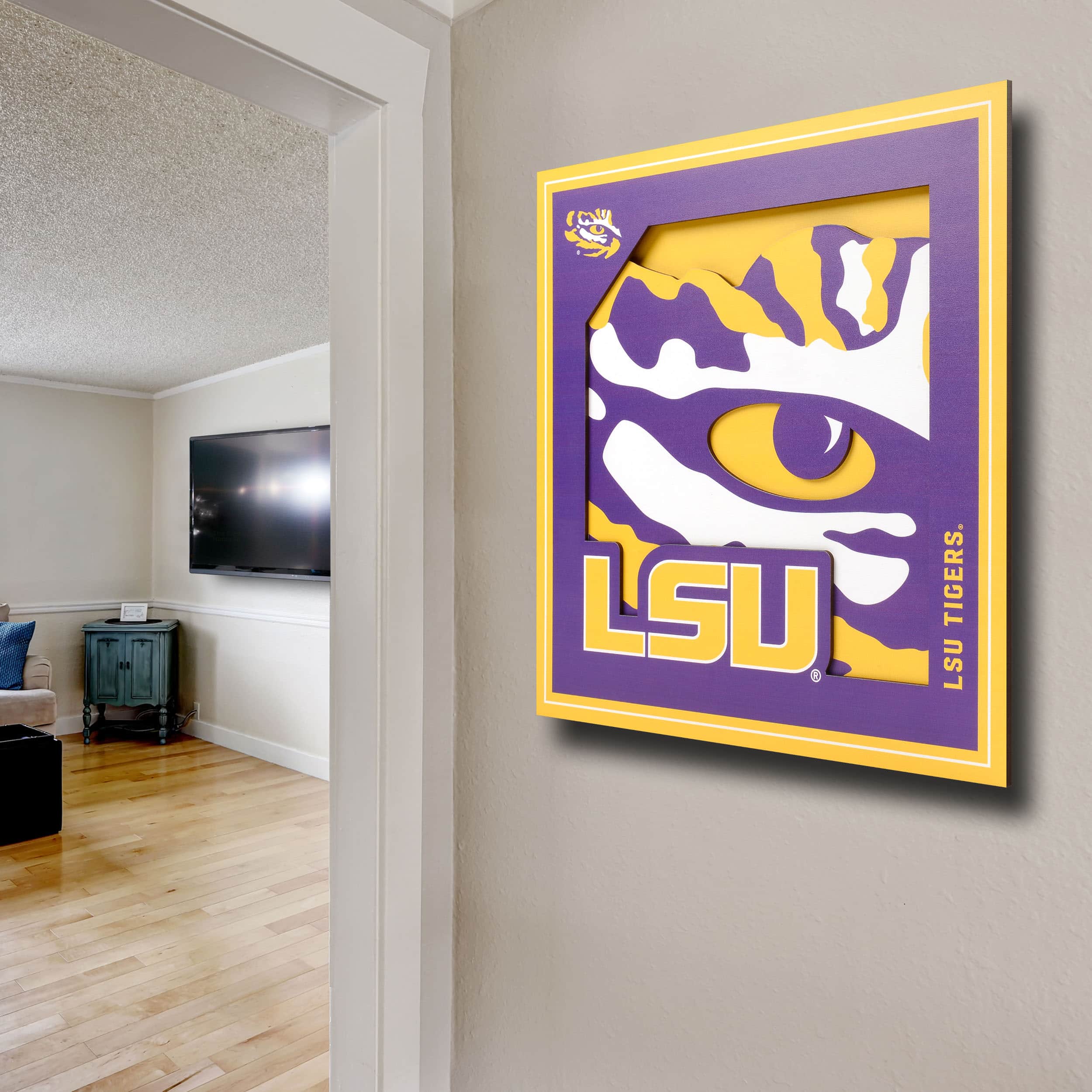 College 3D Logo Series Wall Art