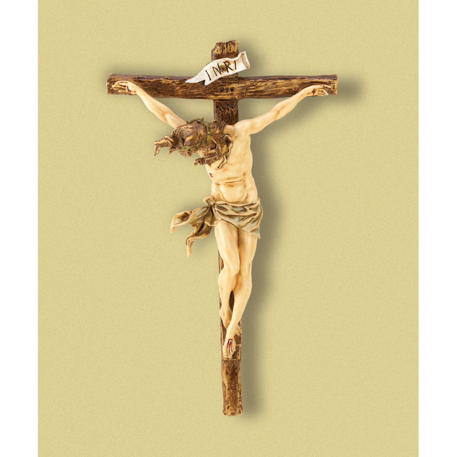 Classic Renaissance Crucifix  12&#x22; x 4.25&#x22; x 20&#x22;