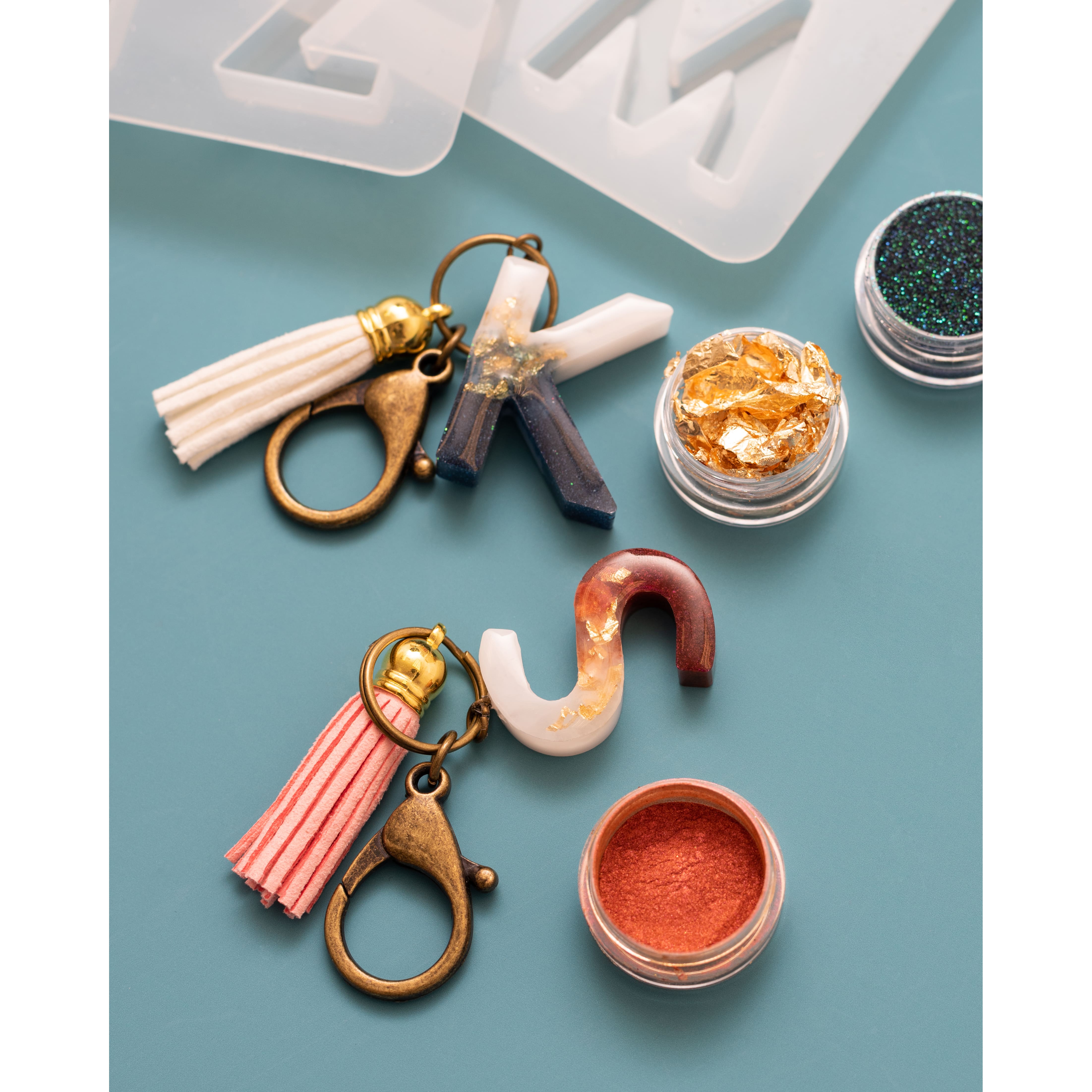 6 Pack: Resin Alphabet Mold Set by Craft Smart™