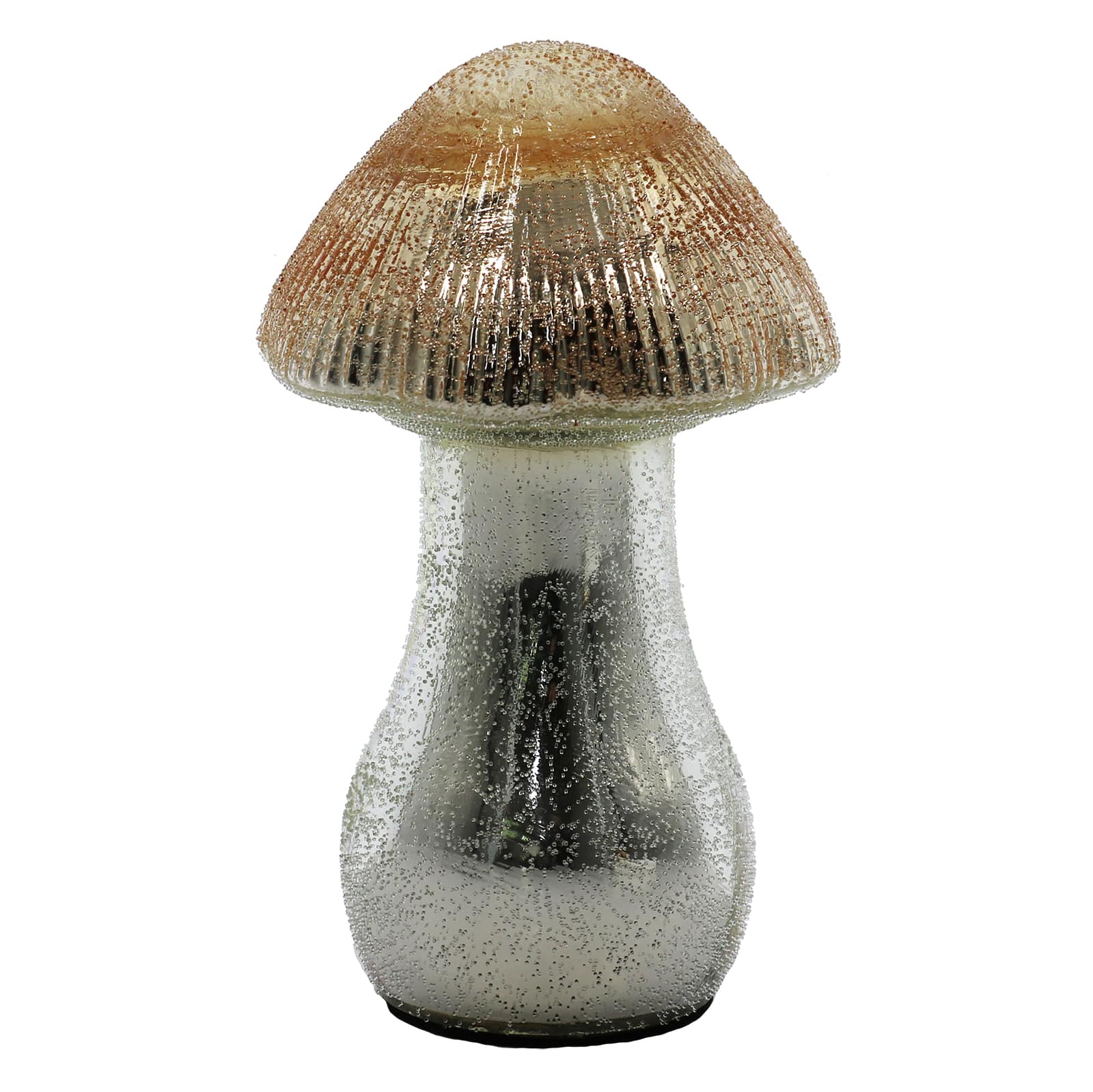 Silver Glass Mushroom Tabletop D&#xE9;cor by Ashland&#xAE;