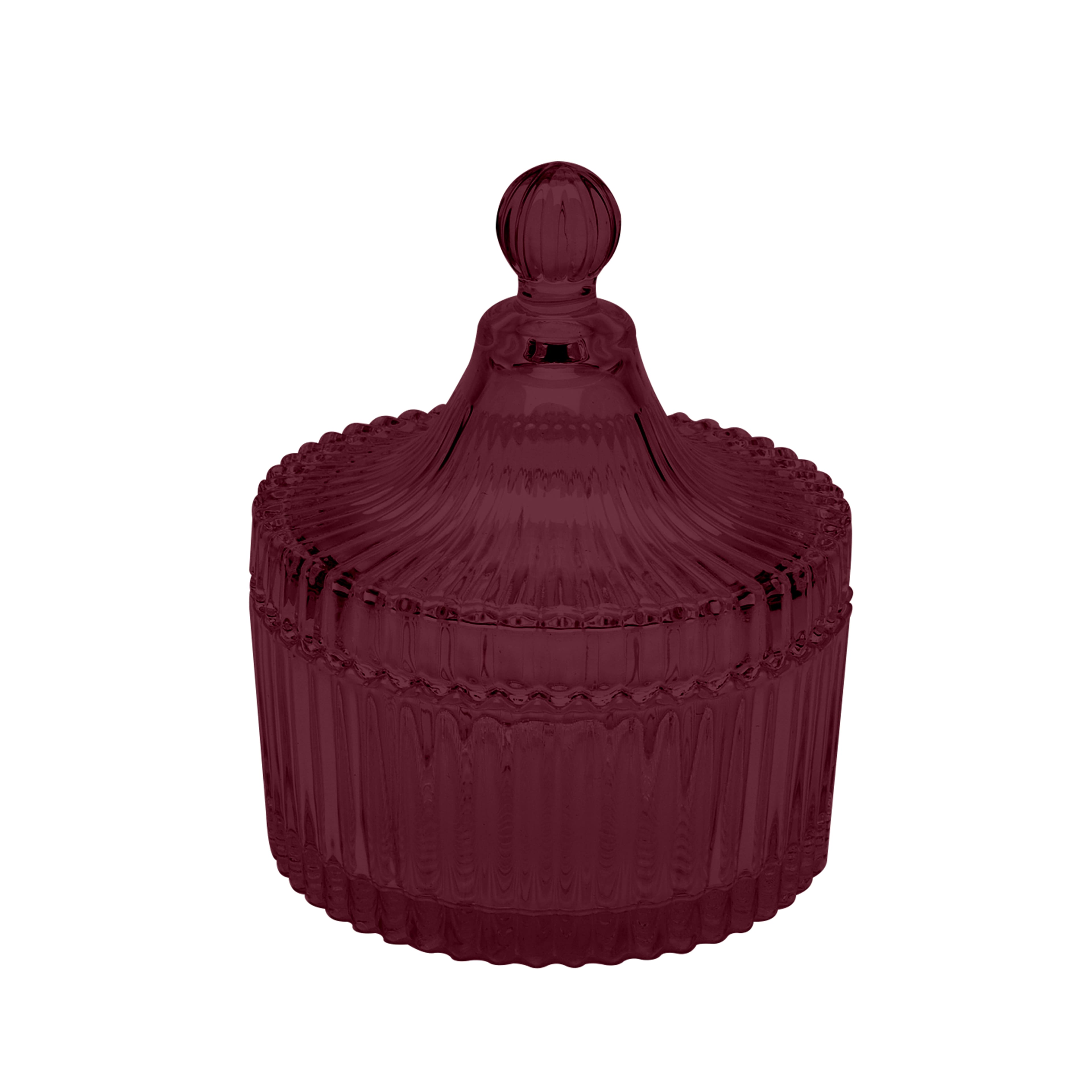 4&#x22; Gothic Glass Jar with Lid by Ashland&#xAE;