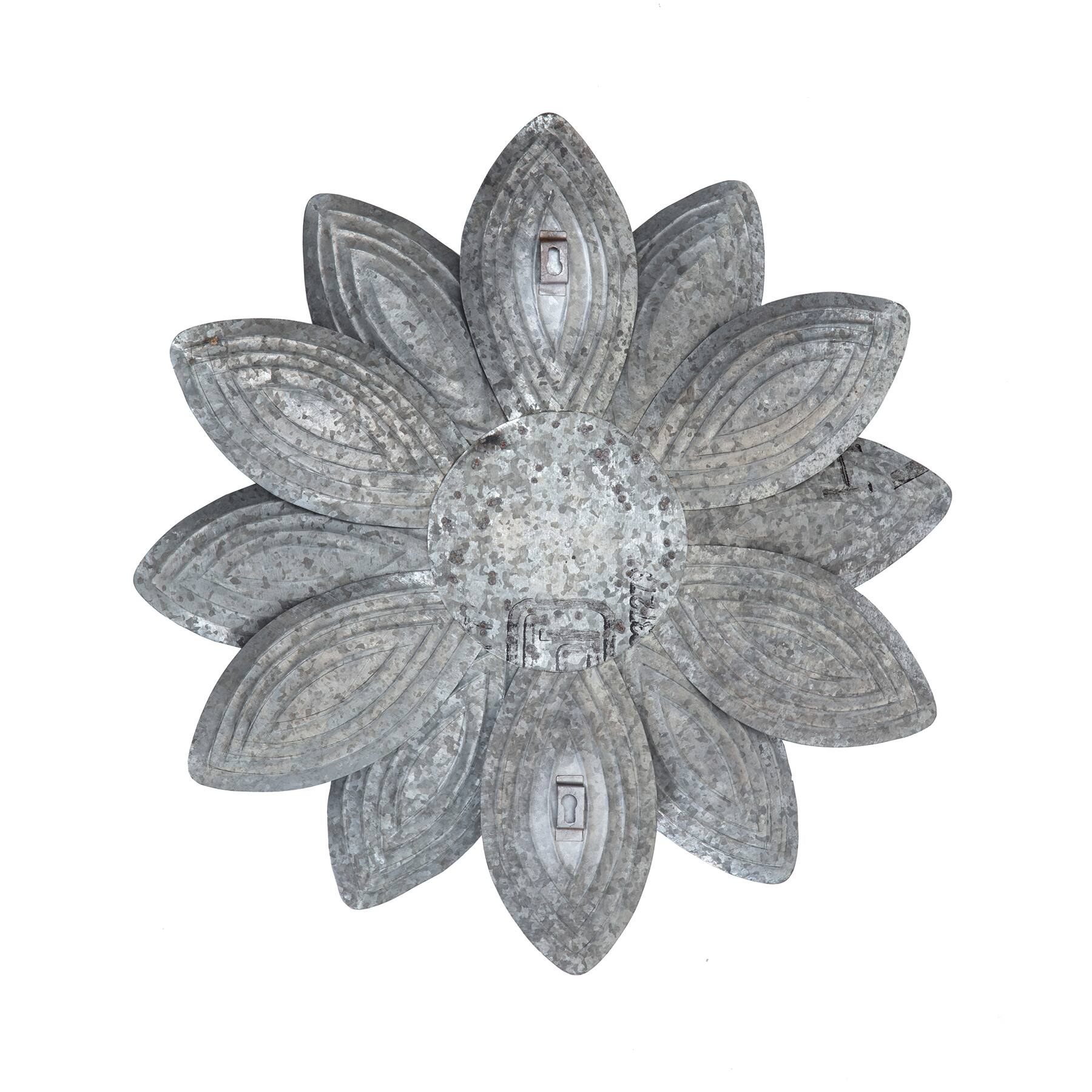 Habitat Decor 18.5&#x22; Floral Metal Wall Art