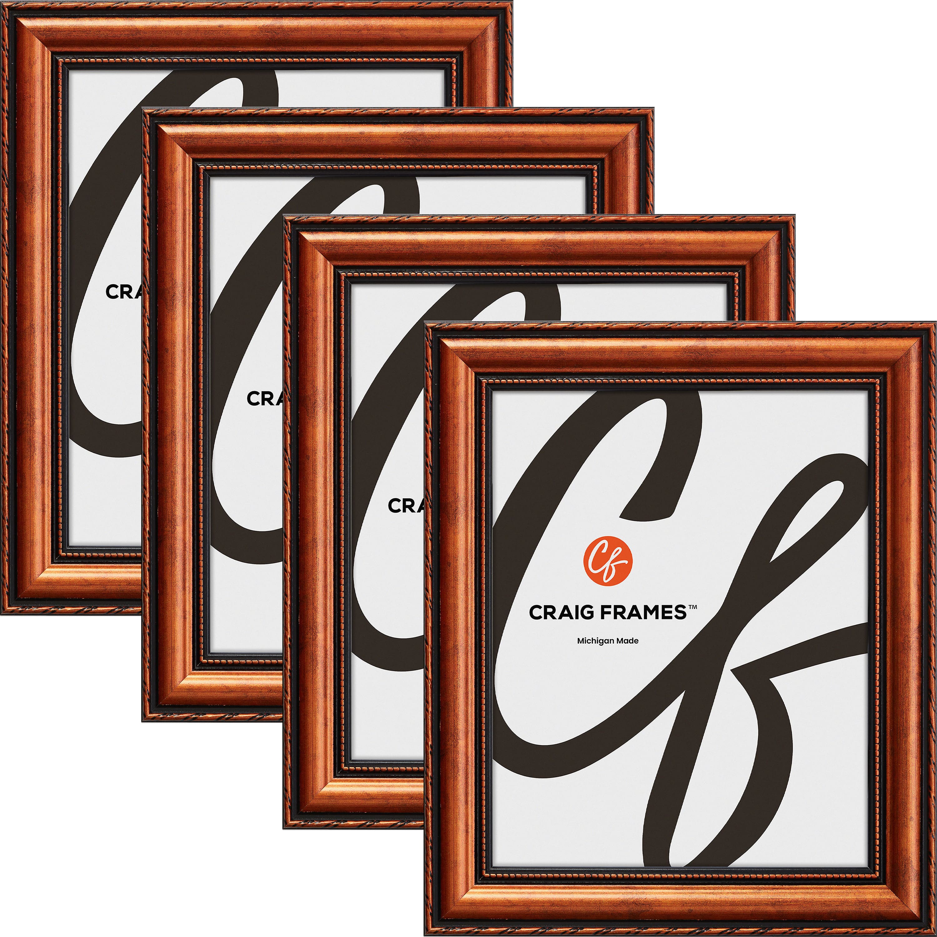 4 Pack Craig Frames Victoria Copper Picture Frame