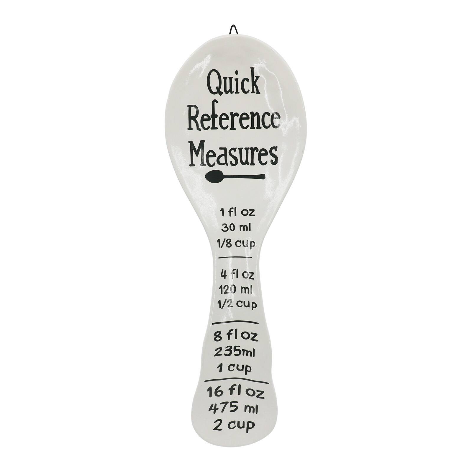 Quick Reference Measures Spoon Rest Wall Décor by Ashland® Michaels