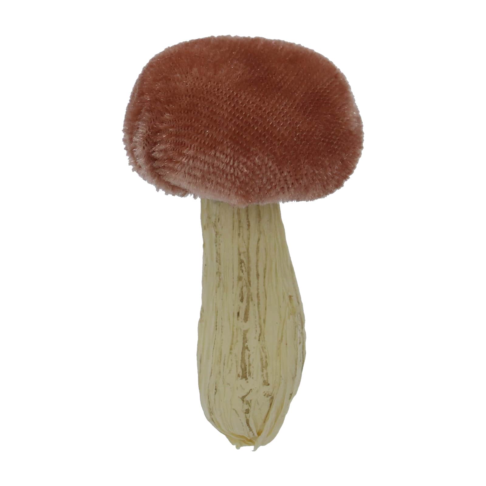Green, Cream &#x26; Pink Velvet Decorative Mushrooms, 5ct. by Ashland&#xAE;