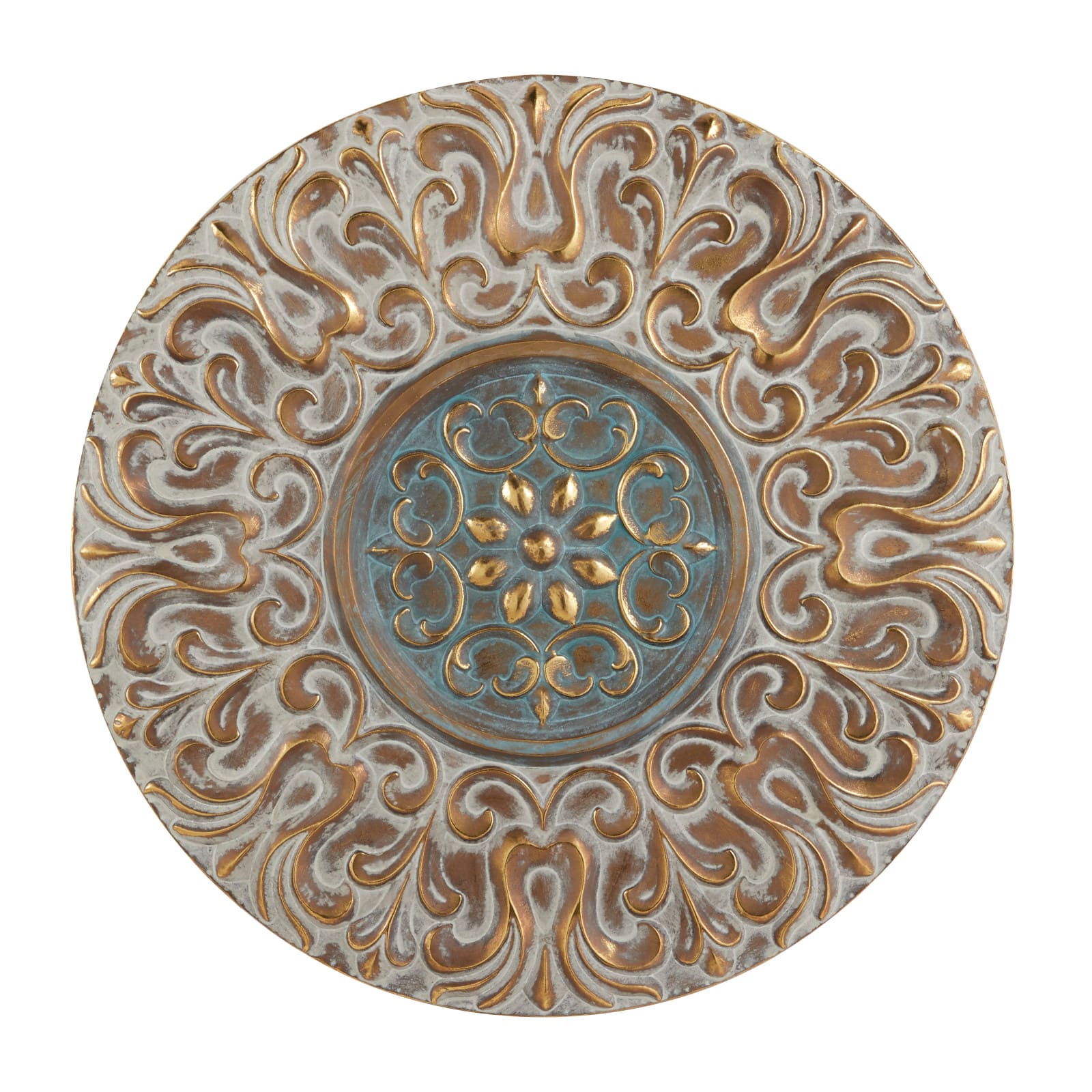 32&#x22; Gold Eclectic Ornamental Wall D&#xE9;cor