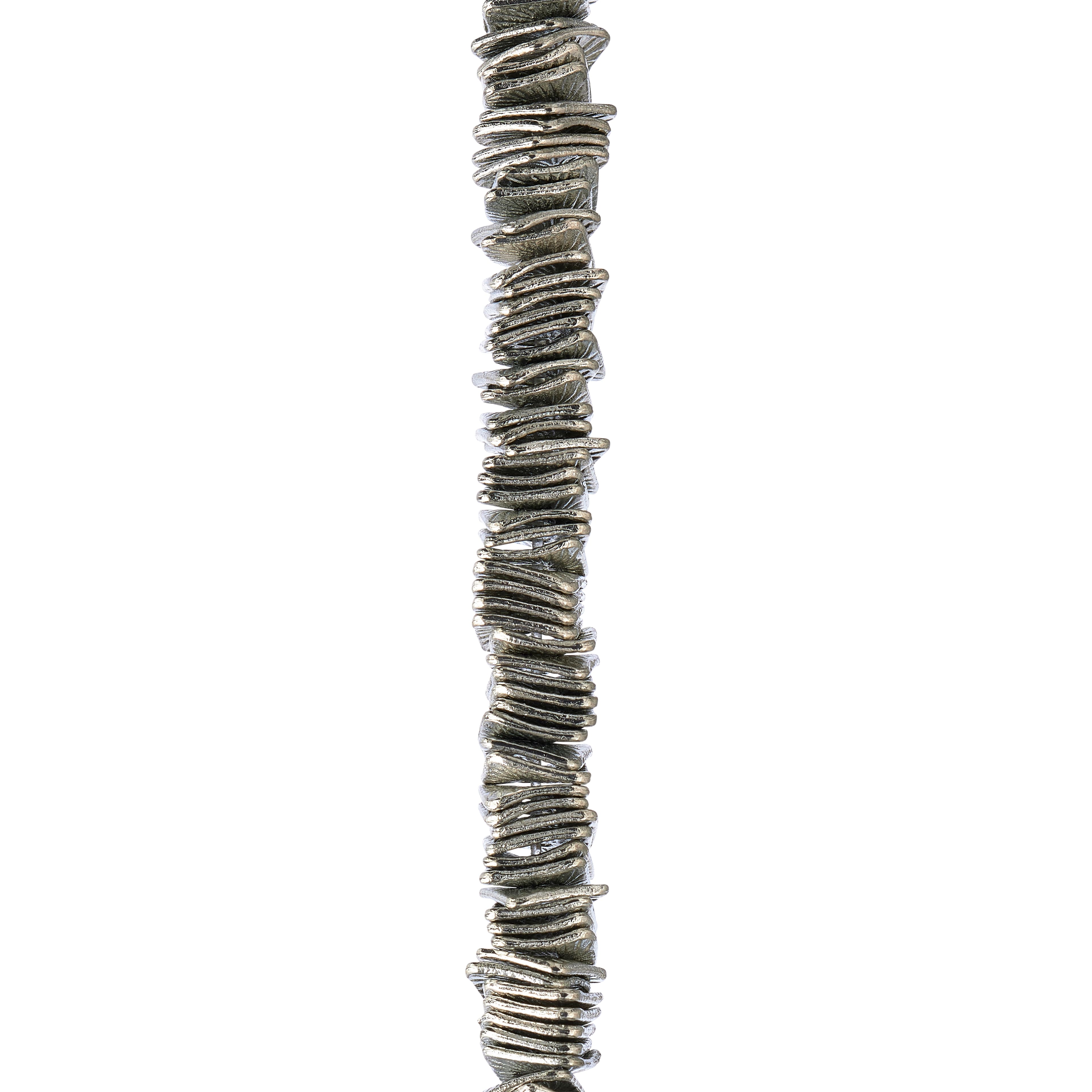 Metal Hammered Square Beads, 6mm by Bead Landing&#x2122;