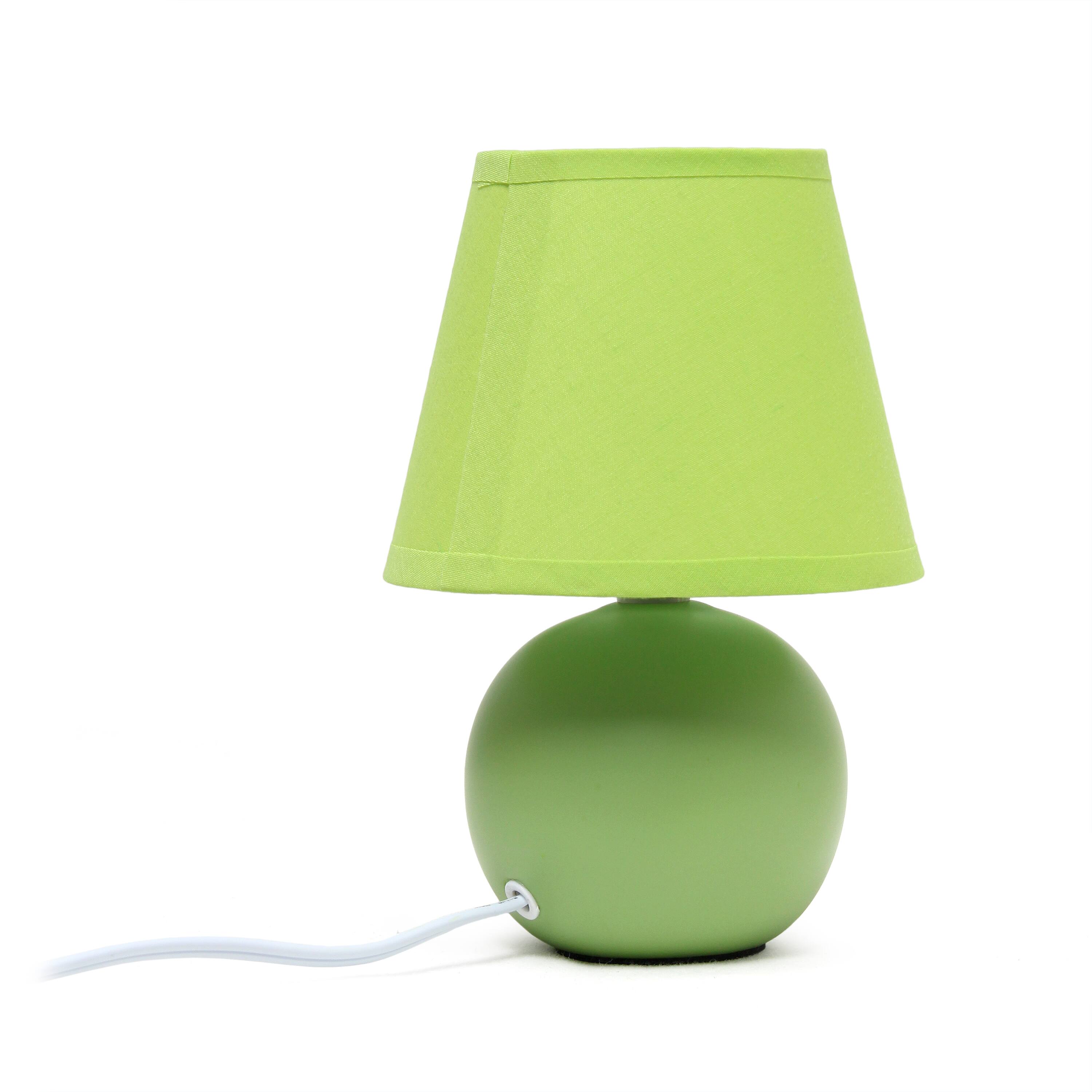 Creekwood Home Nauru 8.5&#x22; Ceramic Orb Base Table Lamp