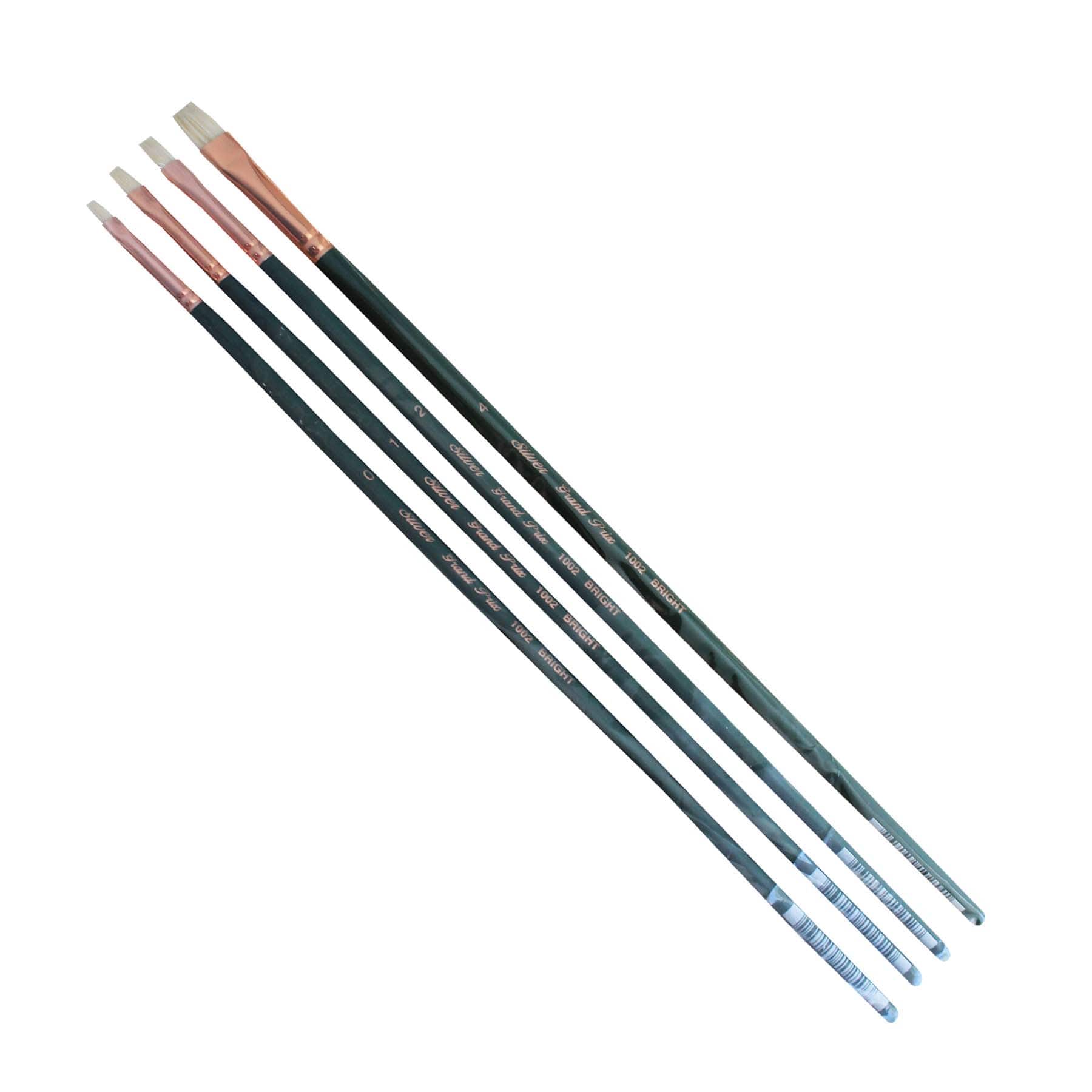 Silver Brush Limited Grand Prix® Small Brights Brush Set