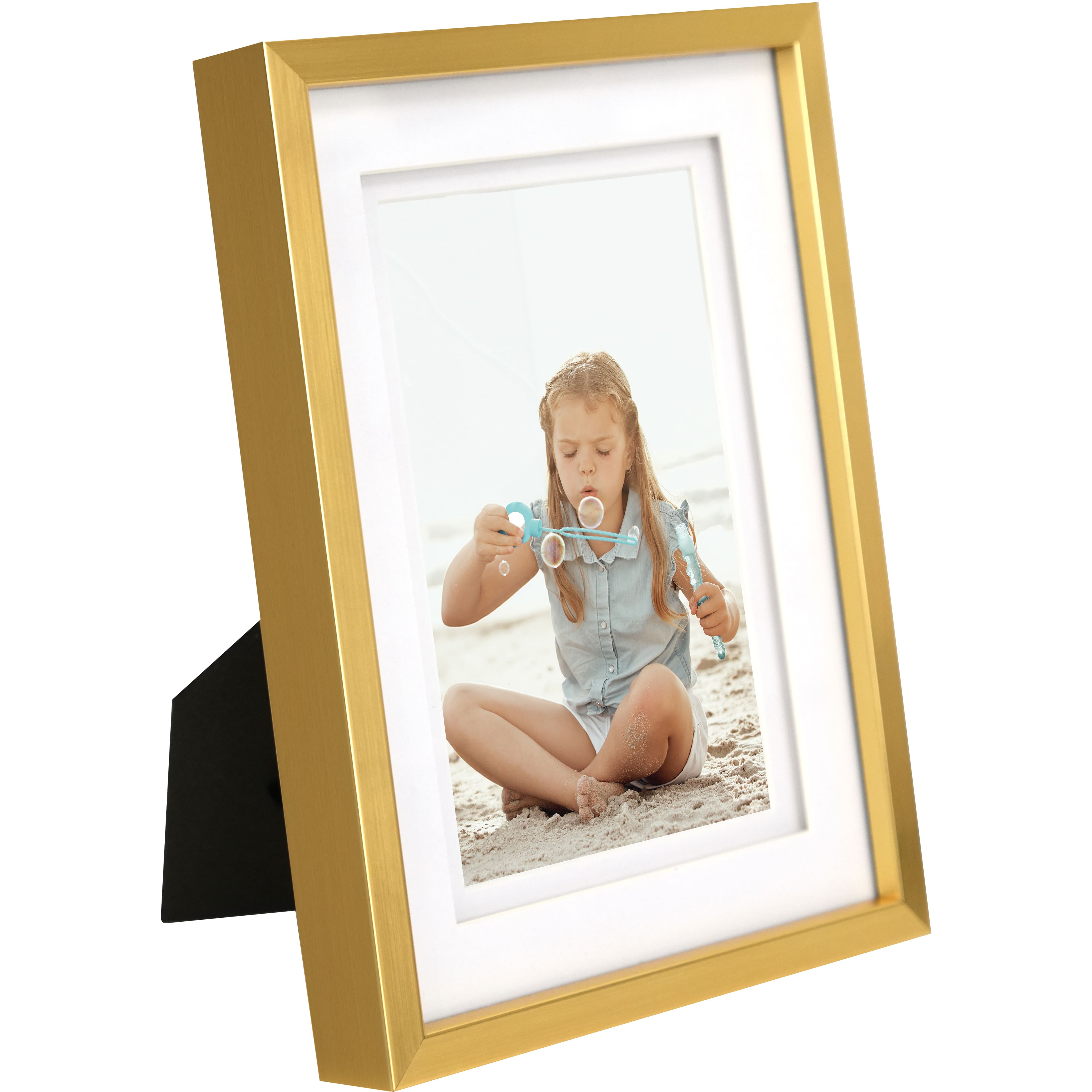 Gallery&#x2122; Gold Frame with Mat by Studio D&#xE9;cor&#xAE;