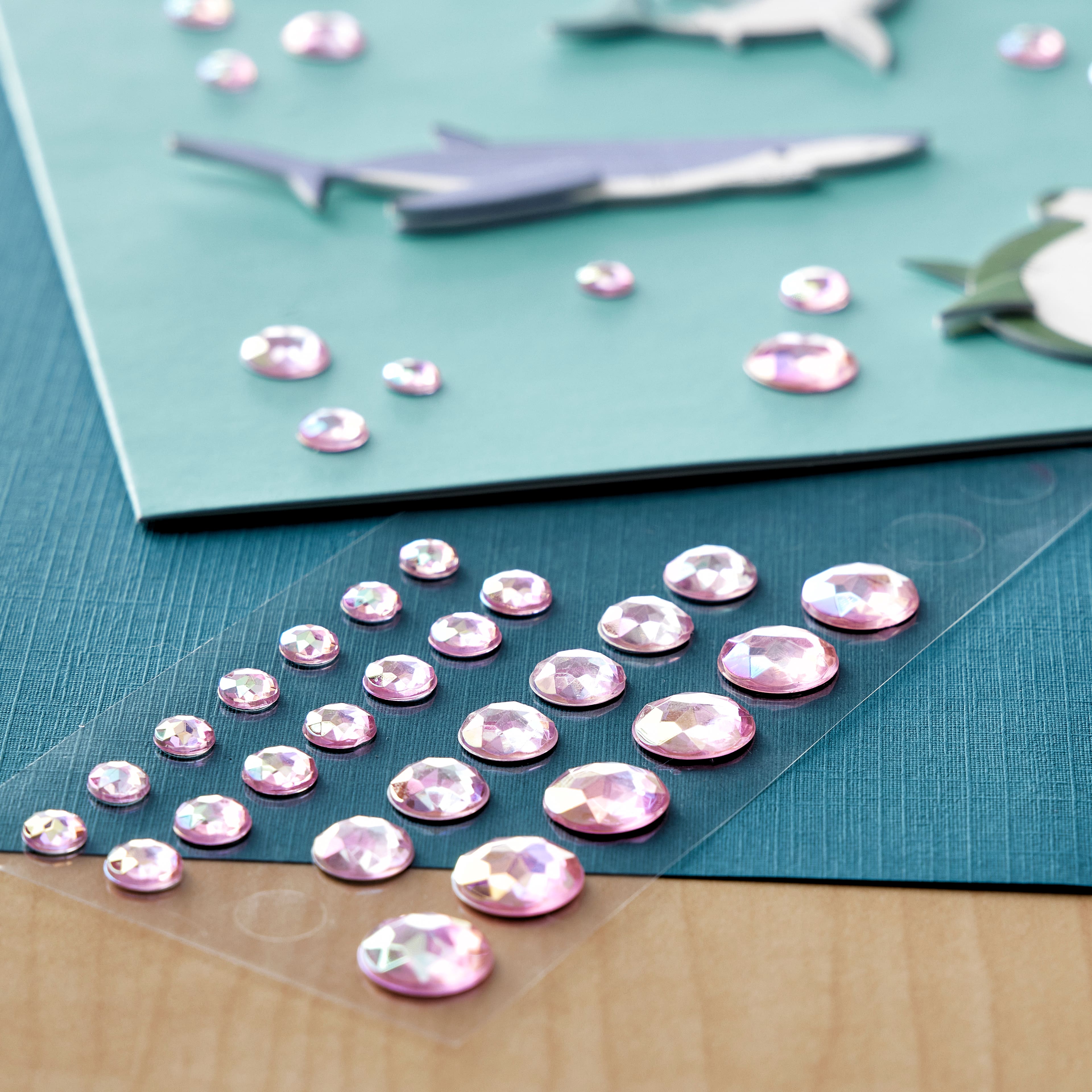 12 Pack: Adhesive Backed Rhinestone Assortment by Recollections™
