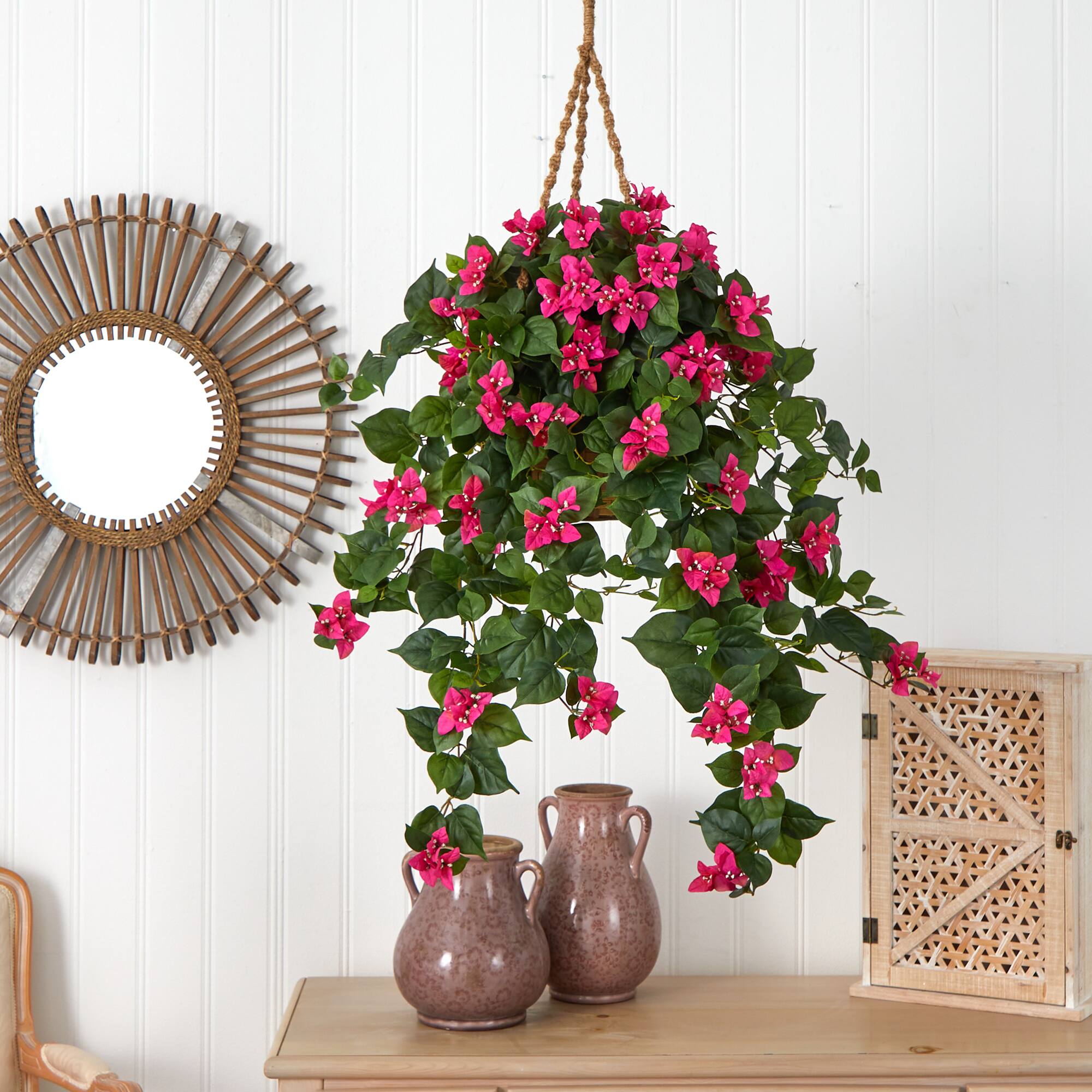 2.5ft. Bougainvillea Hanging Basket