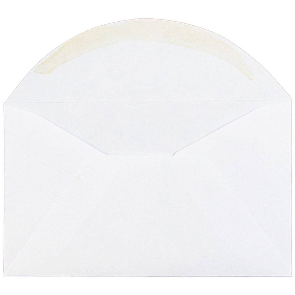 JAM Paper White 3Drug Mini Envelopes, 100ct.