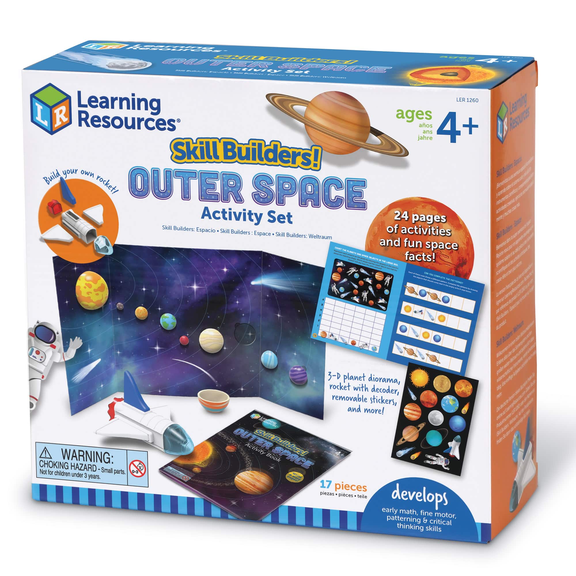 Learning Resources Skill Builders Outer Space Activity Set