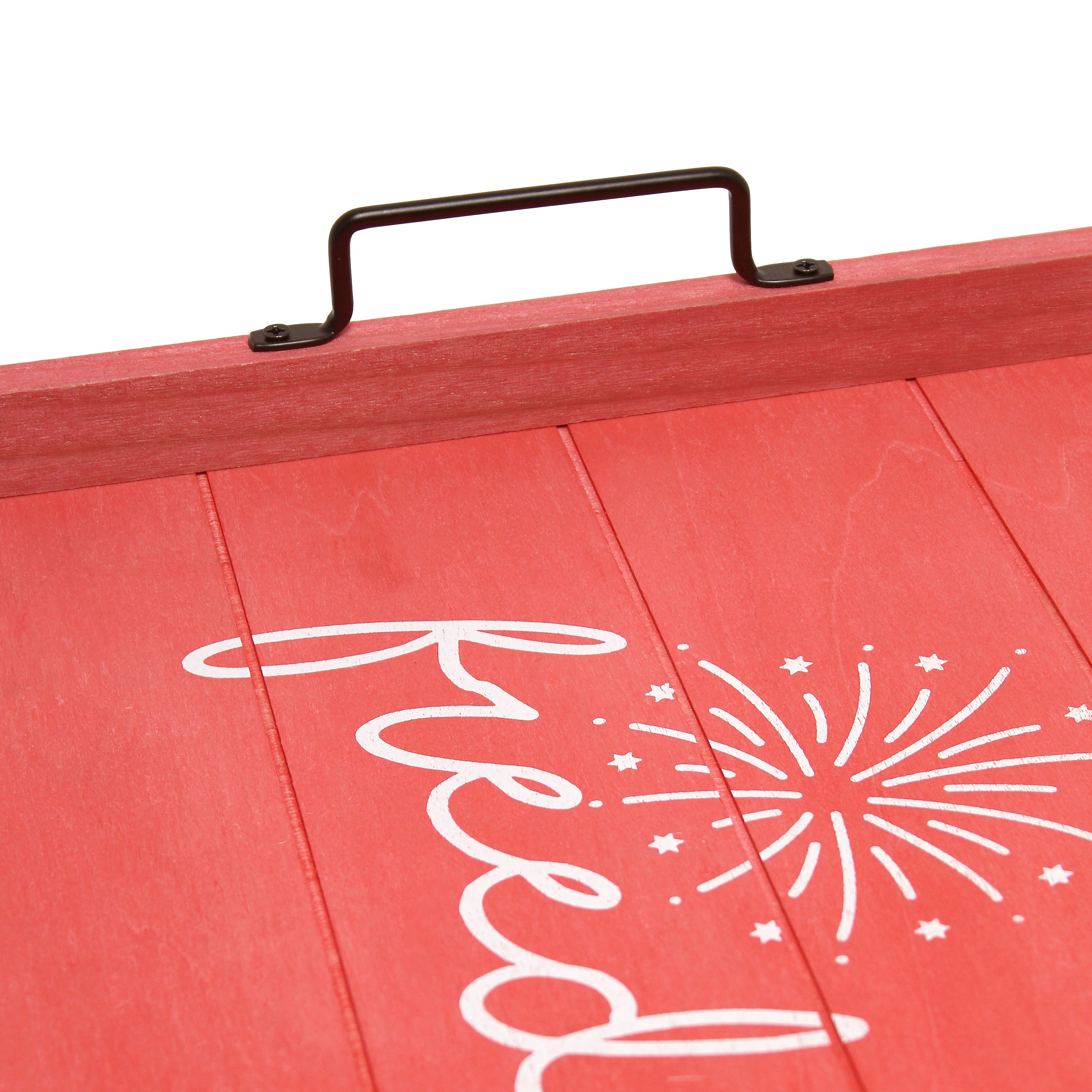 Elegant Designs™ 15.5" Freedom Serving Tray with Handles