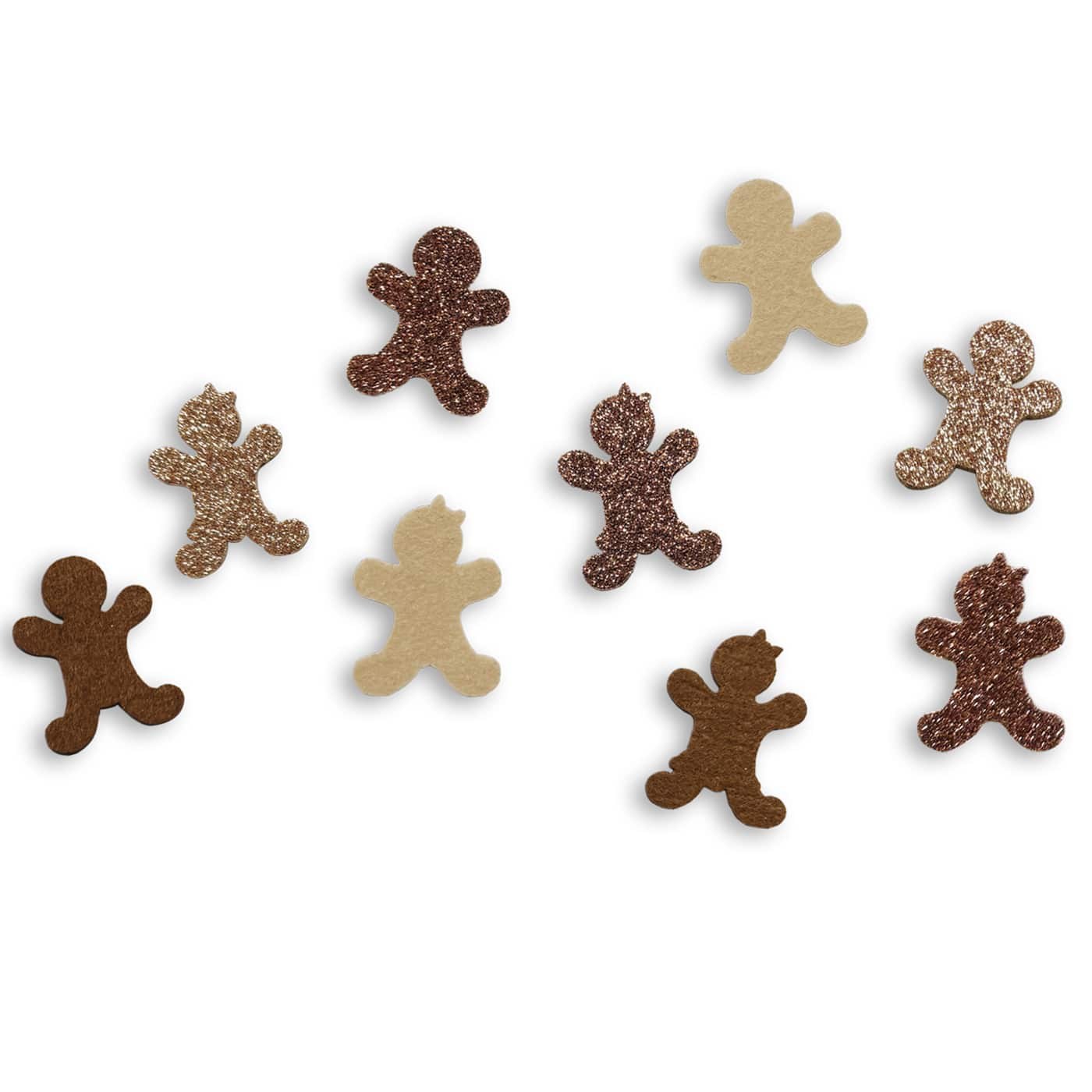 Gingerbread Felt Stickers by Creatology&#x2122;