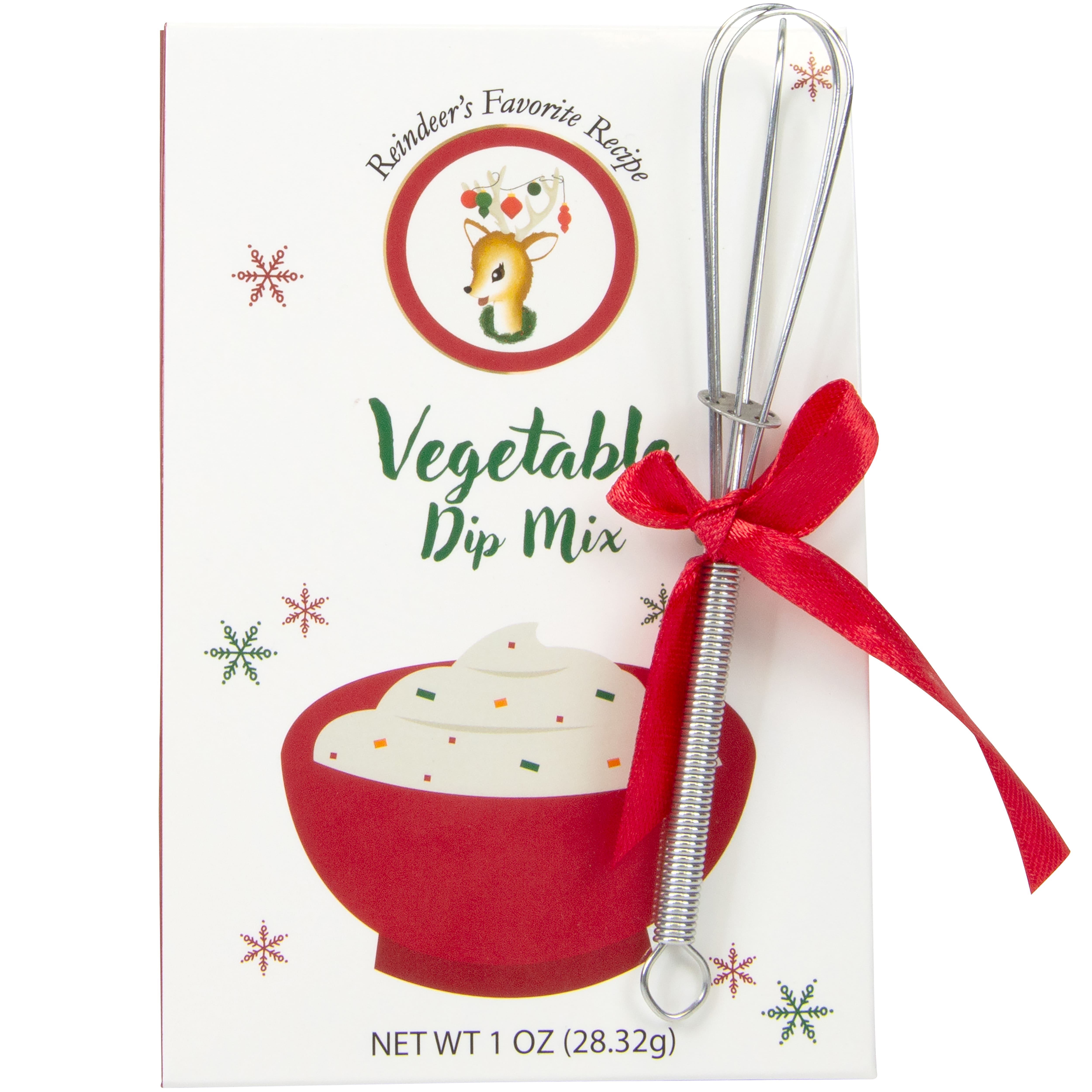 Assorted Veggie Dip Mix with Mini Whisk, 1pc.