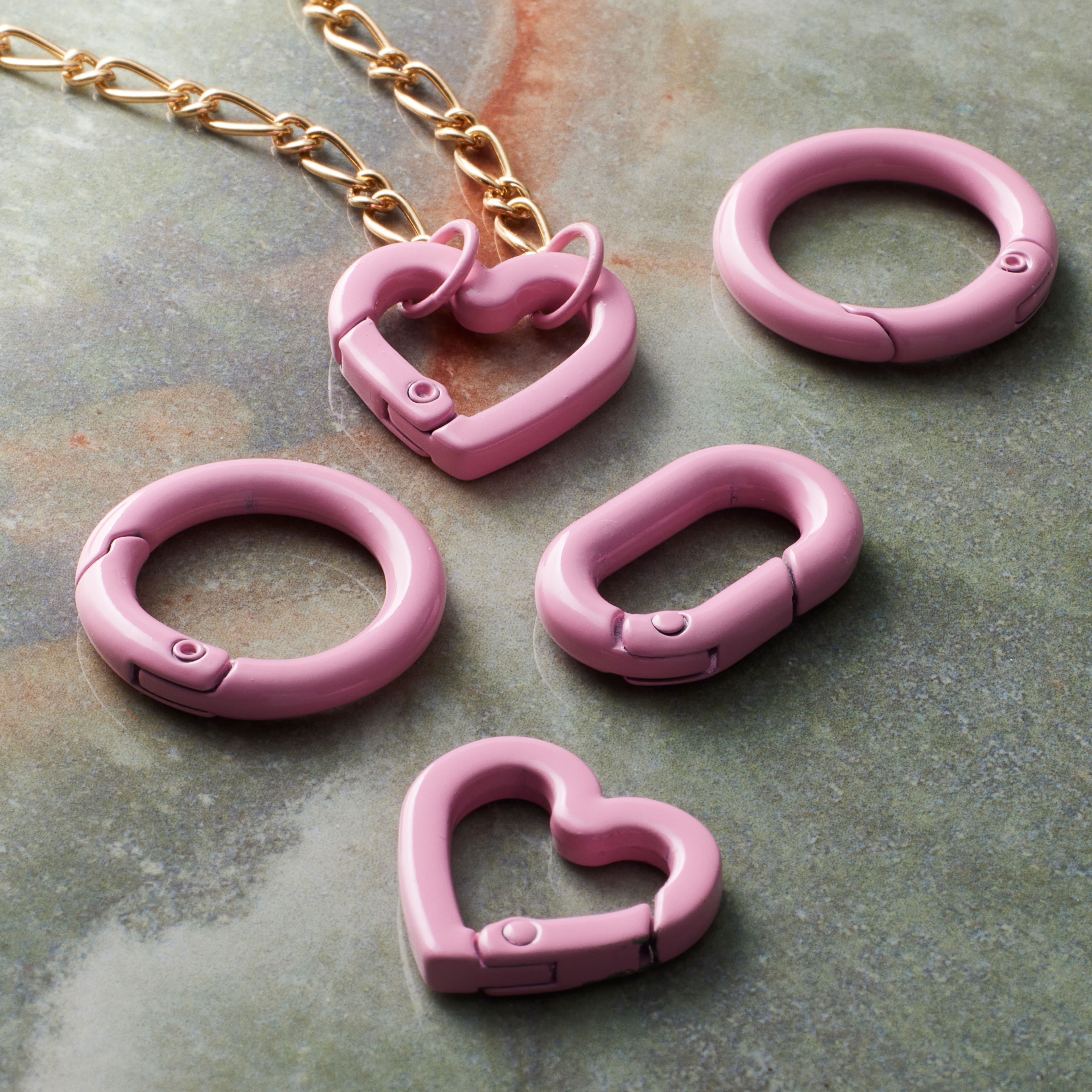 Assortiment de fermoirs à charnière émaillés de Bead Landing