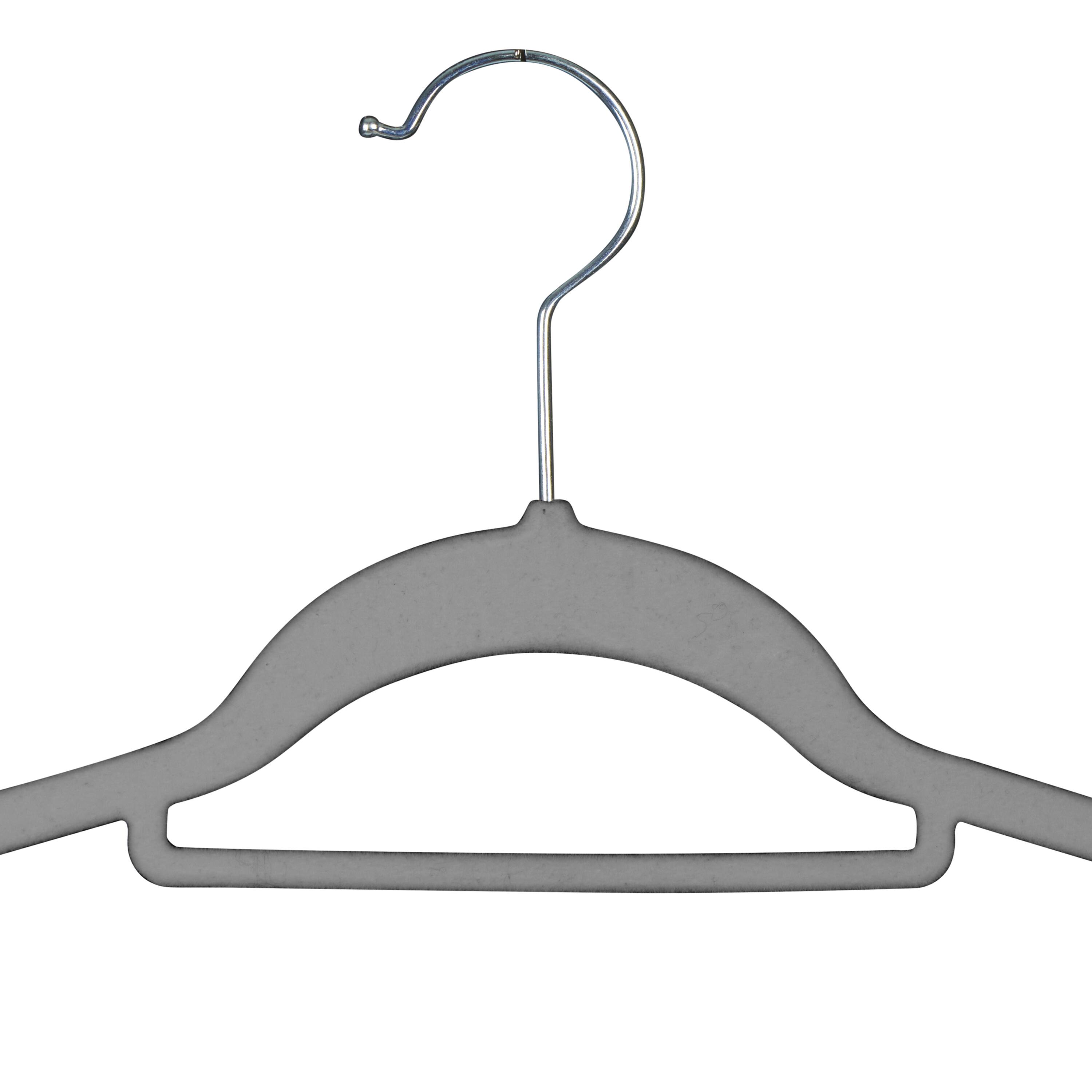 Isaac Mizrahi 17.75&#x22; Pack of Velvet Hangers