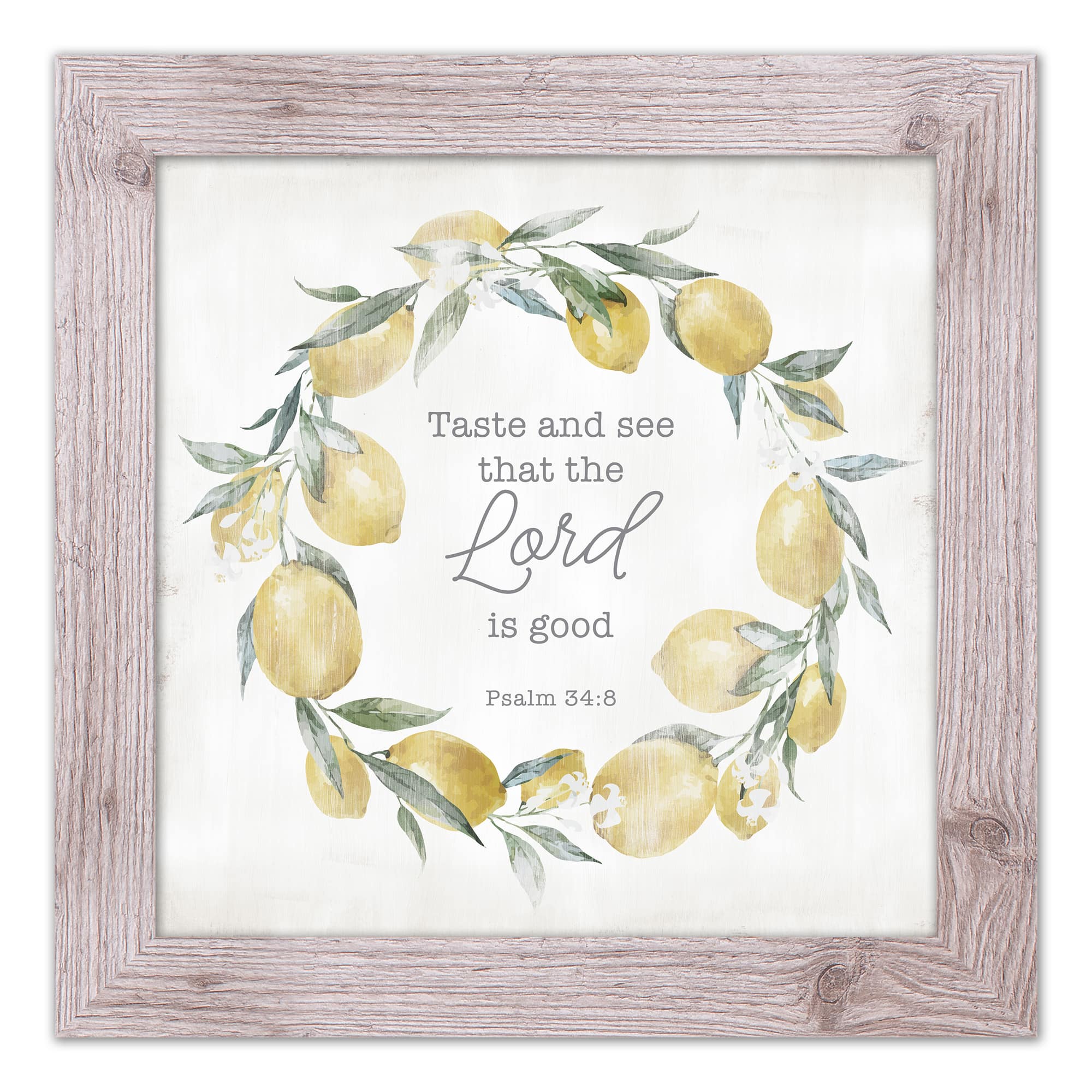 Taste and See Western Framed Print